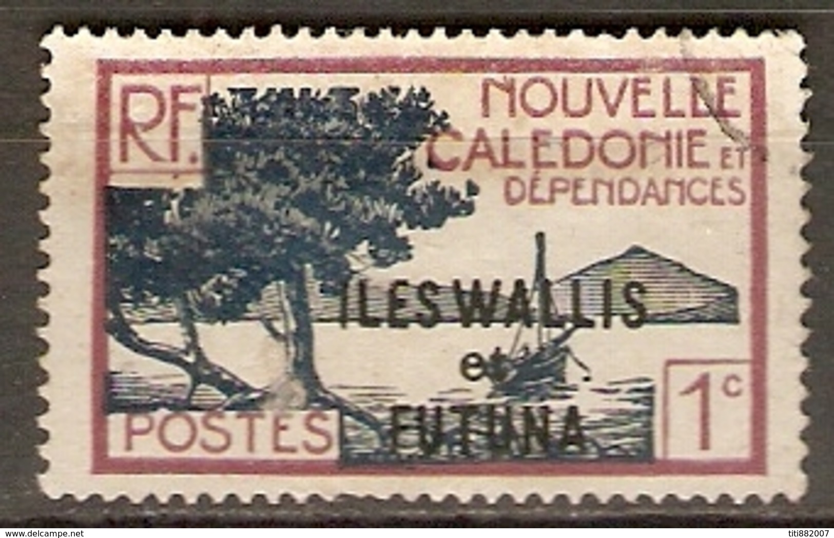 WALLIS ET FUTUNA   -   1930 .   Y&T N° 43 Oblitéré. - Used Stamps