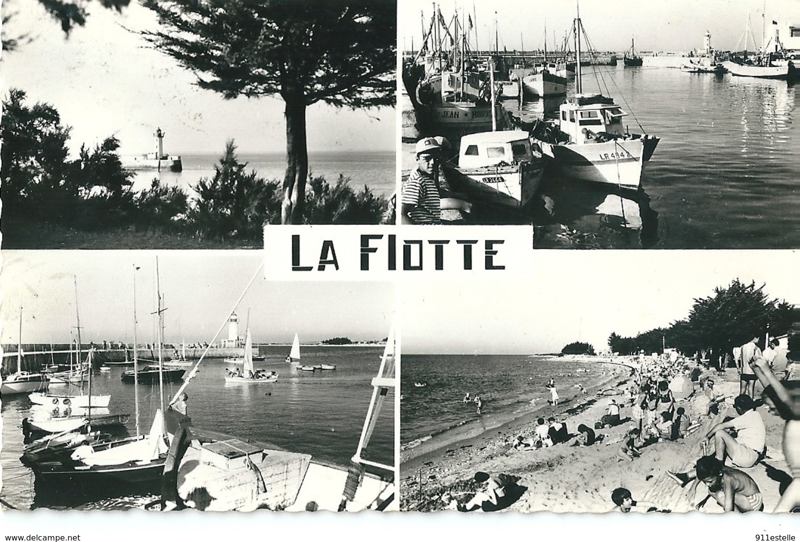 17 LA FLOTTE 4 Vues De 196? - Ile De Ré