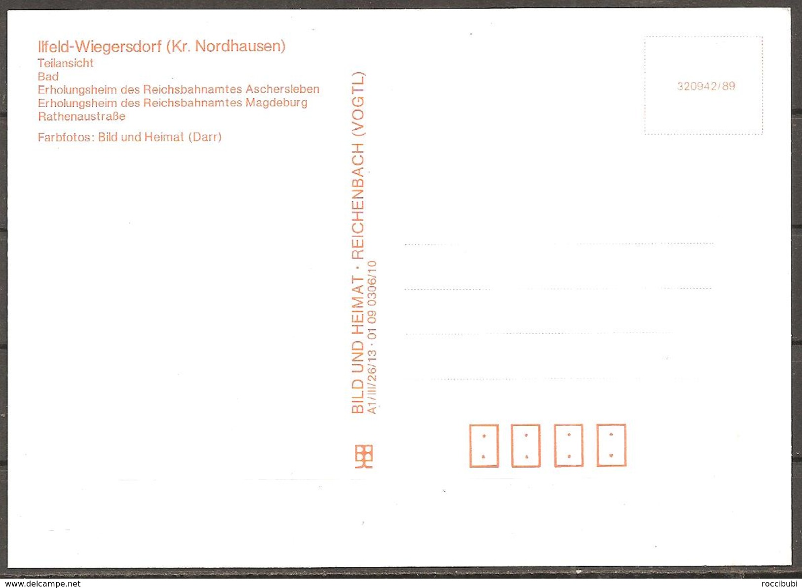 (4378) Ilfeld - Wiegersdorf - Kreis Nordhausen - Nordhausen