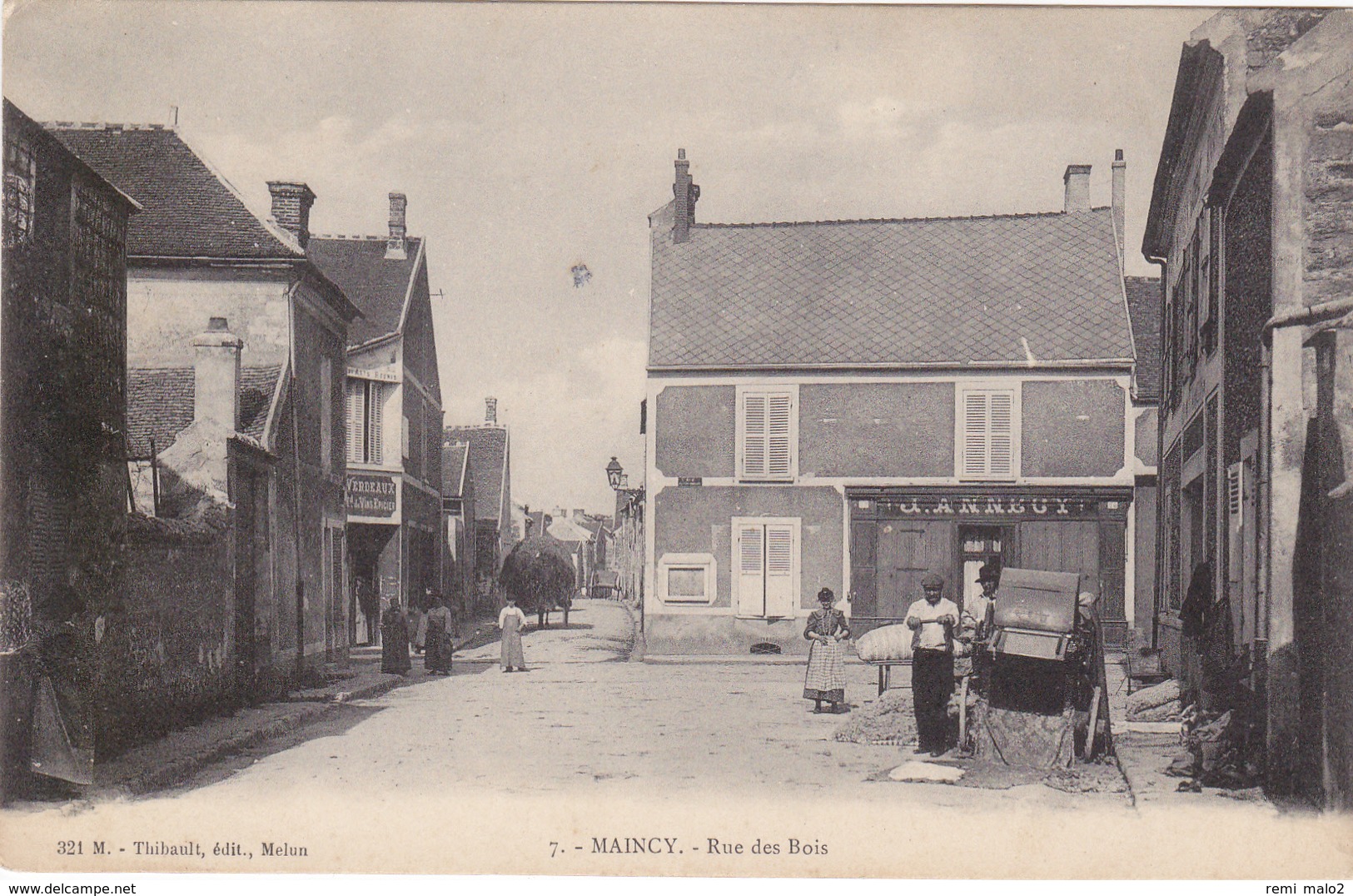 CARTE POSTALE   MAINCY 77   Rue Des Bois - Autres & Non Classés