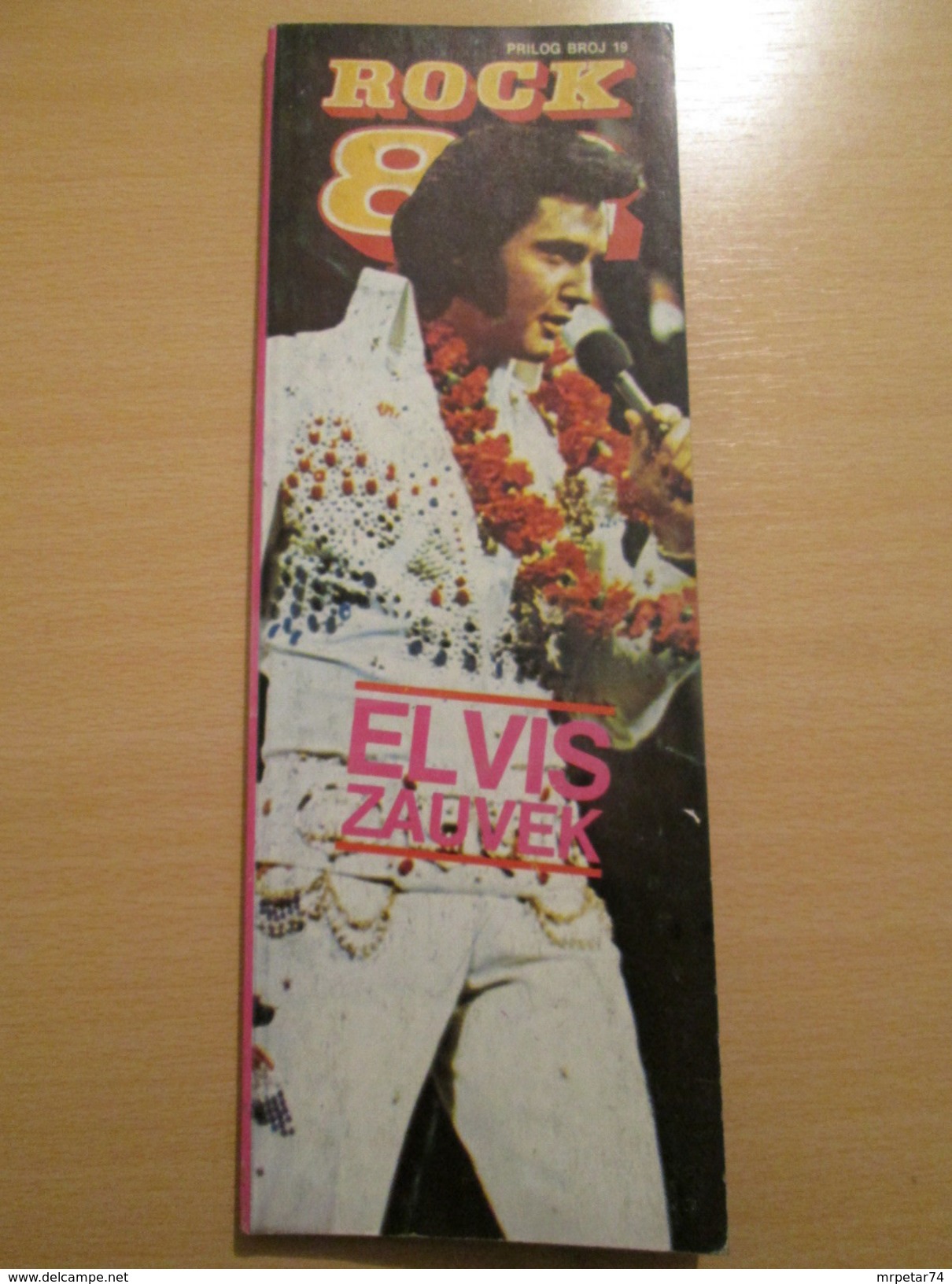 ELVIS PRESLEY Rare Yugoslav Music Pop Rock Magazine 1980's - Slav Languages