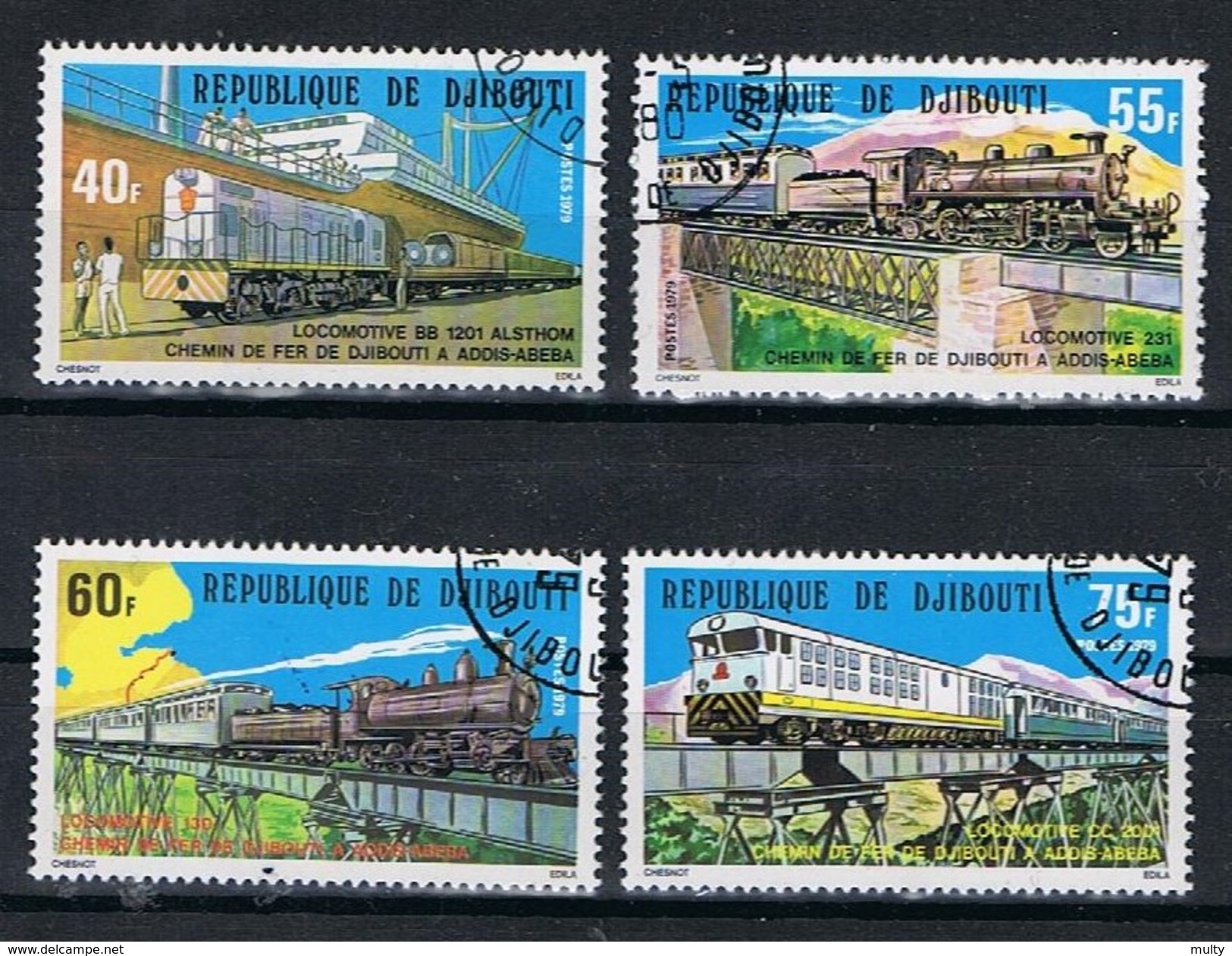 Djibouti Y/T 491 / 494 (0) - Djibouti (1977-...)