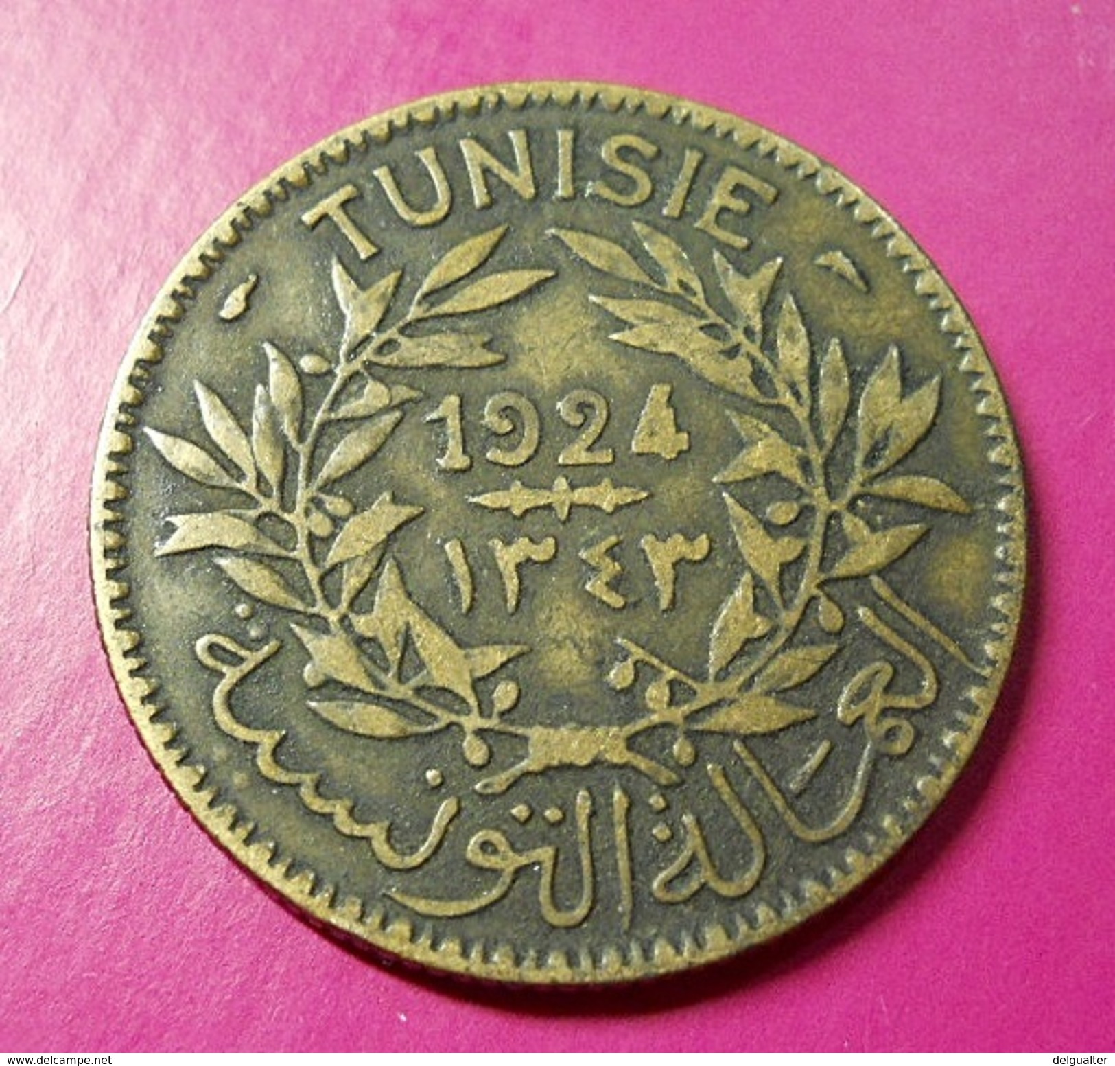 Tunisia 2 Francs 1924 - Tunisie