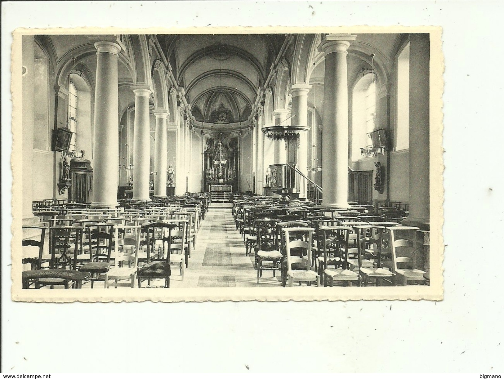 Thuillies Intérieur De L'Eglise - Thuin