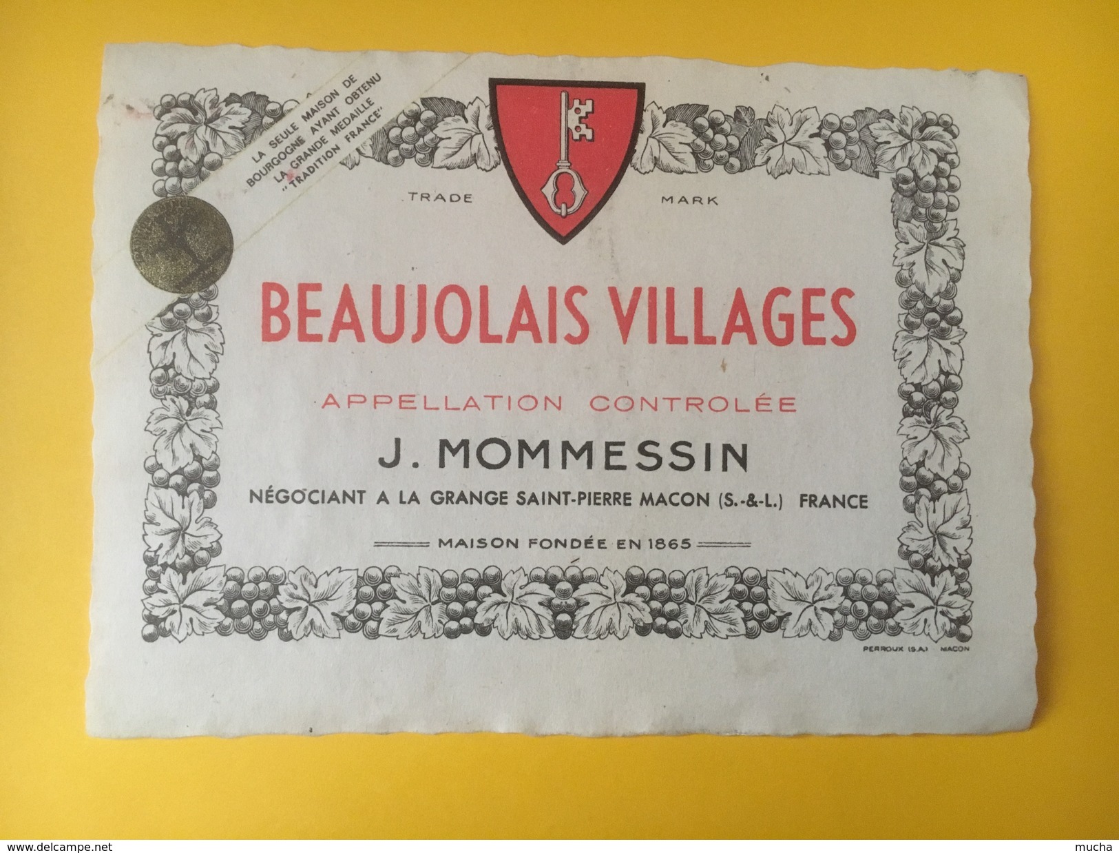 2740 -  Beaujolais Villages Mommessin - Beaujolais