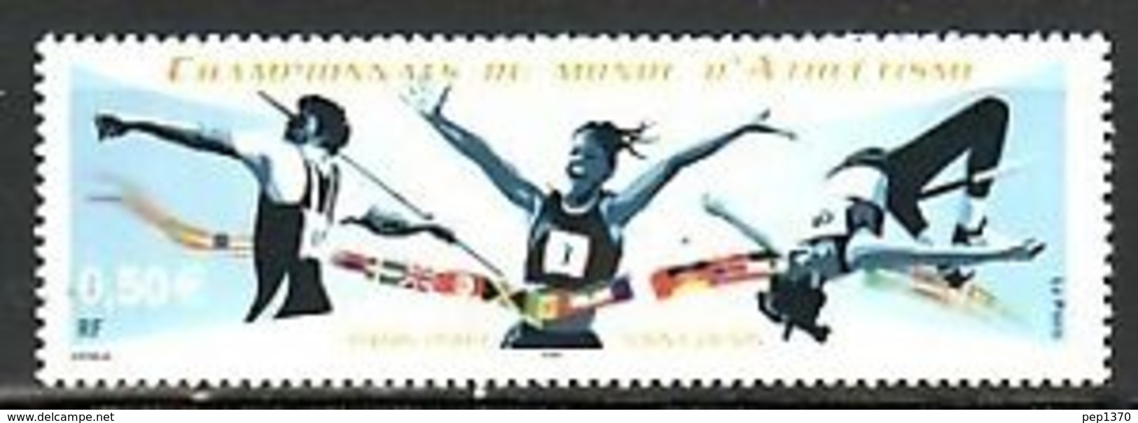 FRANCIA 2003 - CHAMPIONAT DU MONDE D'ATHLETISME A SAINT DENIS - YVERT Nº 3587** - Unused Stamps