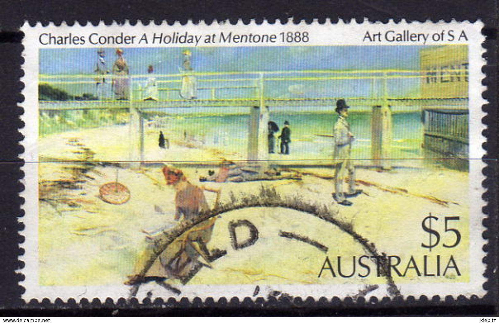 AUSTRALIEN 1984 - MiNr: 869 Gemälde Used - Oblitérés