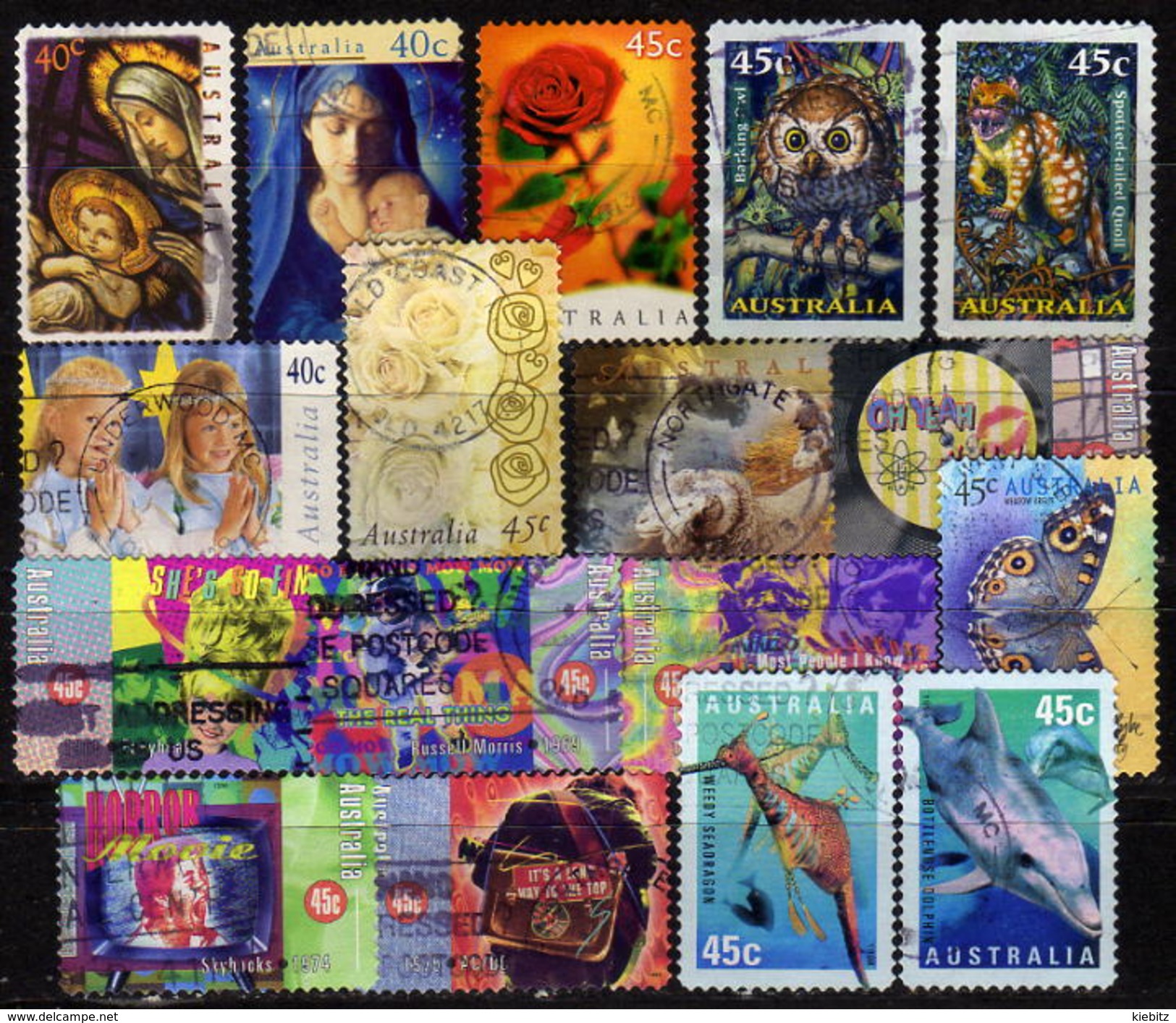 AUSTRALIEN 1995-1999 - Lot 17 Verschiedene  Used - Used Stamps