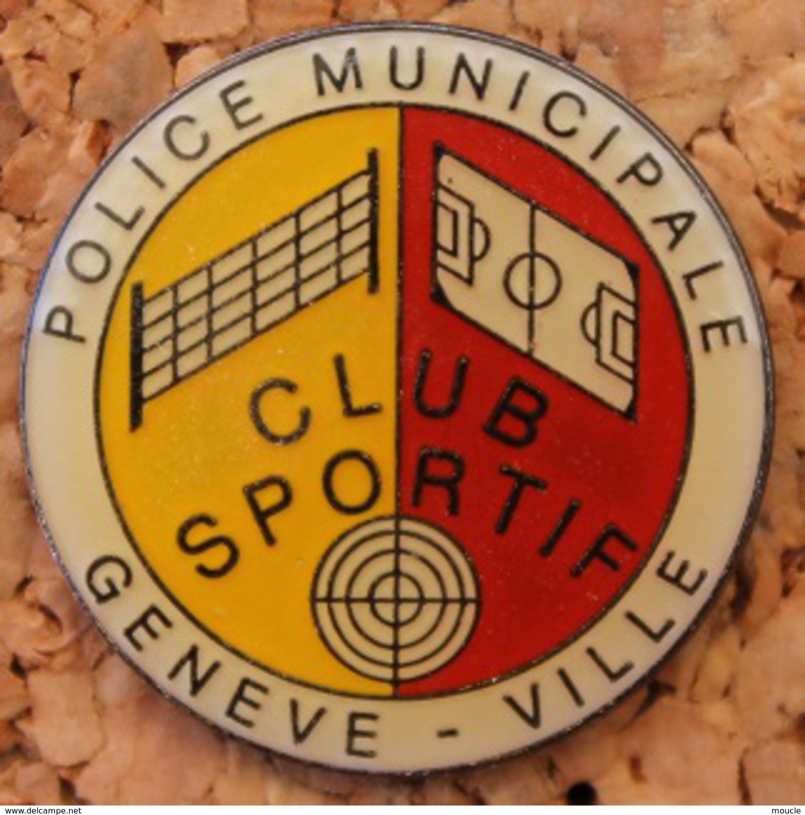 CLUB SPORTIF POLICE MUNICIPALE GENEVE VILLE - VOLLEY BALL - FOOTBALL - FOOT - TIR   -     (13) - Policia