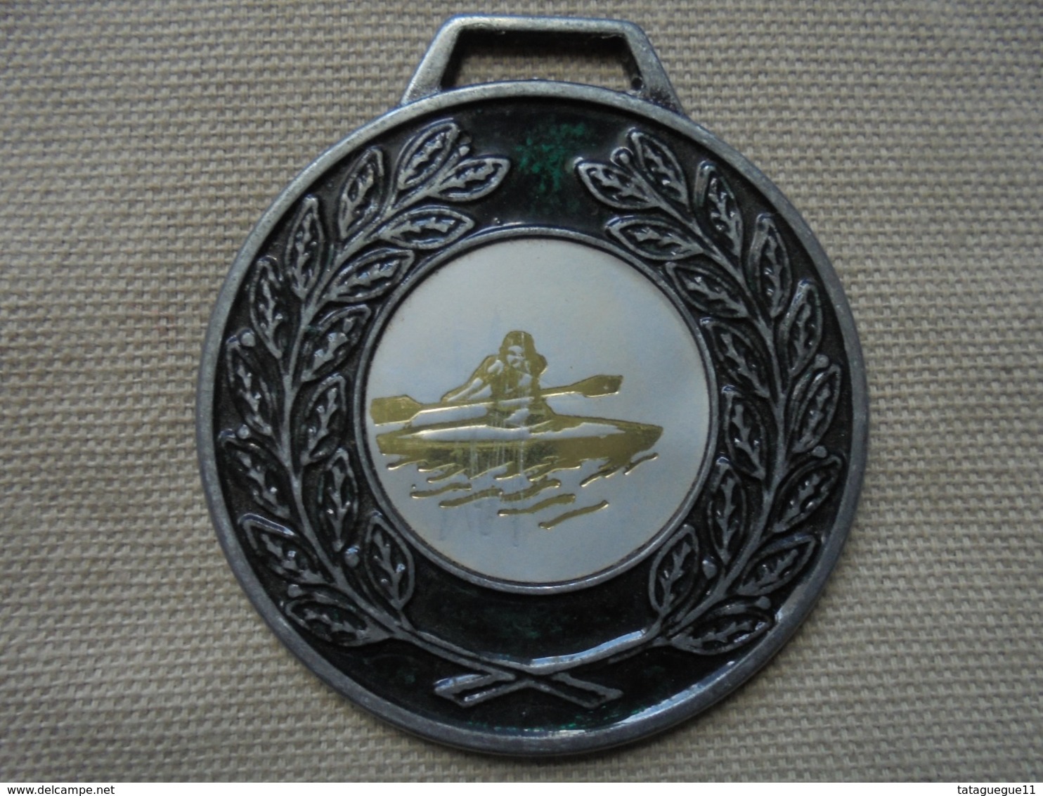 Ancien - Médaille Sportive Aviron Années 80 - Remo