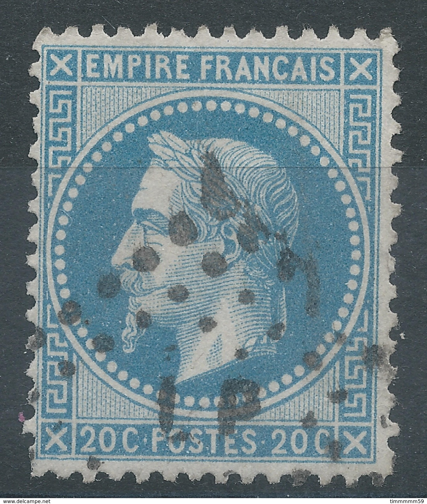 Lot N°33533   Variété/n°29, Oblit Losange LP Des Ambulant, Filet SUD - 1863-1870 Napoleon III Gelauwerd