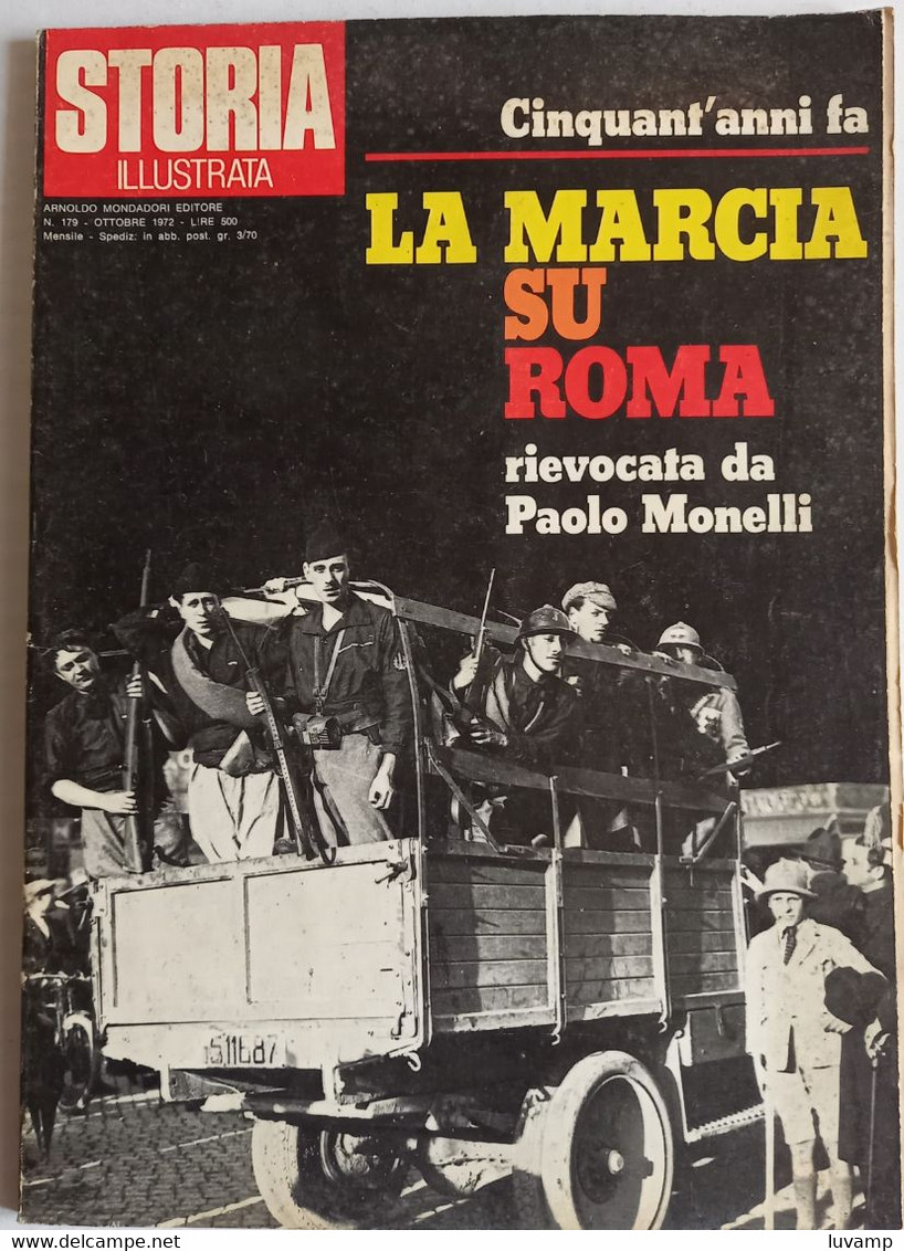 STORIA ILLUSTRATA - LA MARCIA Su ROMA - N.  179 ( CART 77B) - Storia