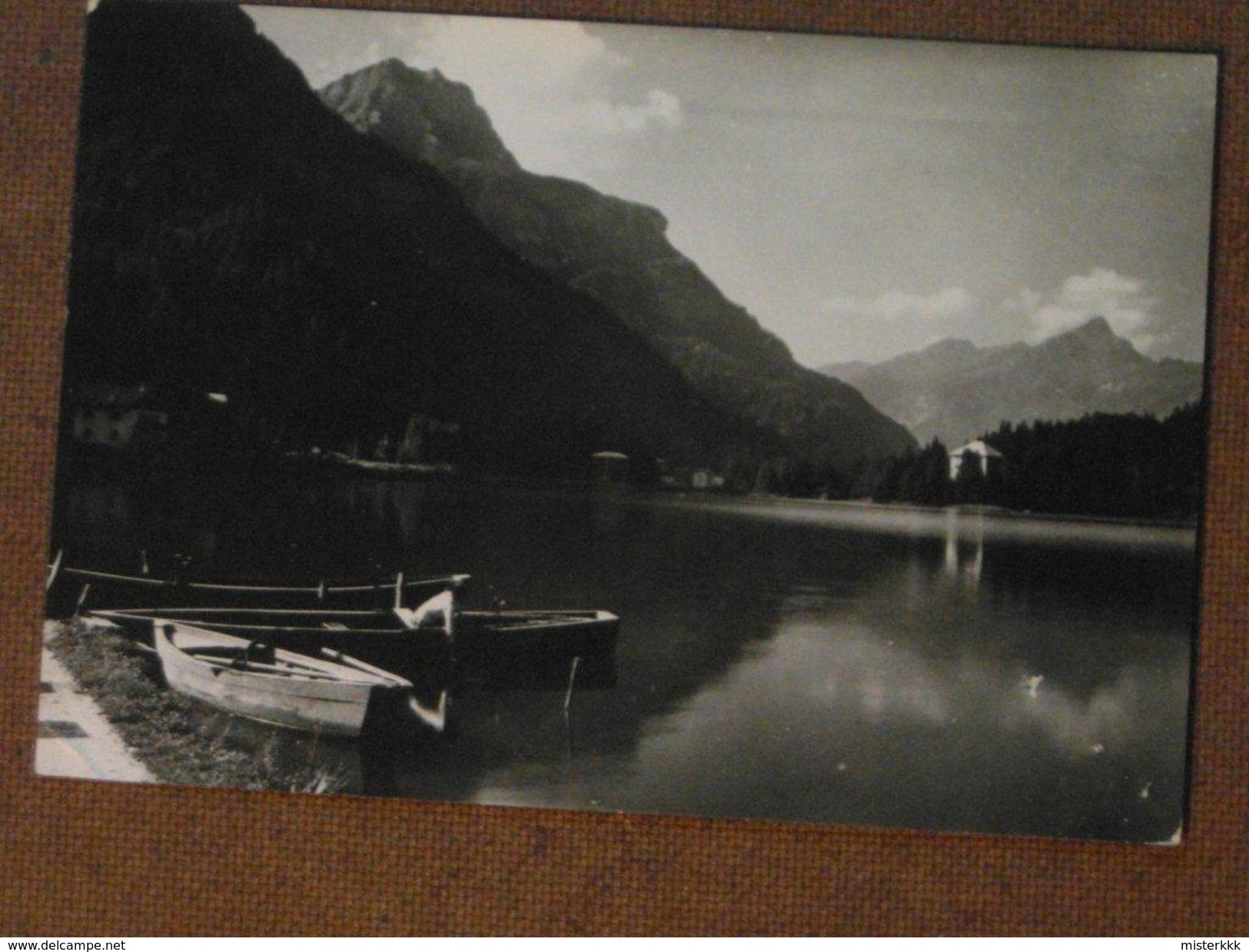 ALLEGHE - BELLUNO -IL LAGO   -  1958  -  --     BELLA - Altri & Non Classificati