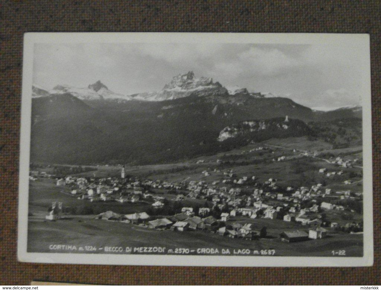 CORTINA -1950 - PANORAMA --  --     BELLA - Altri & Non Classificati