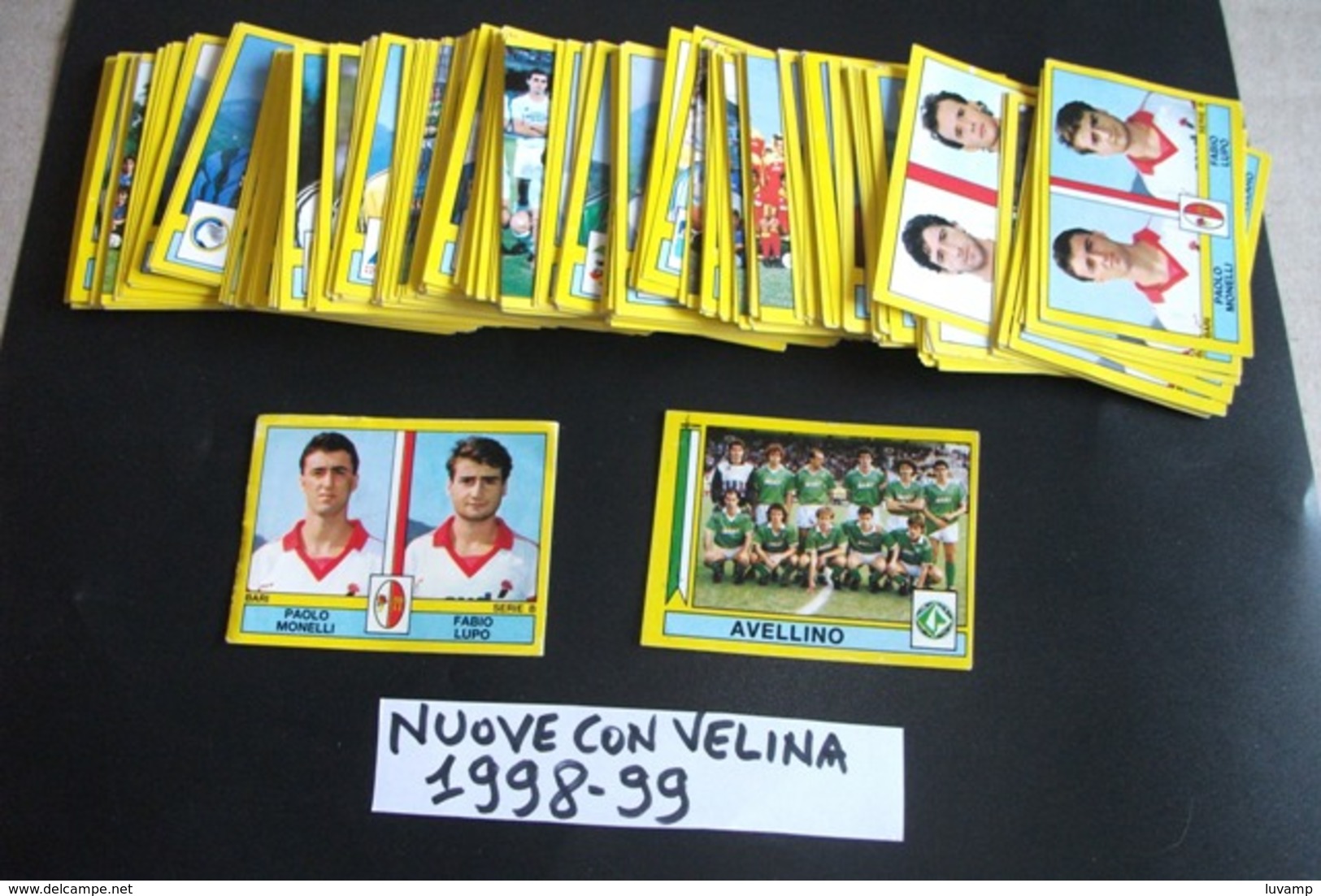 FIGURINE CALCIATORI PANINI 1998/99 Con Velina (190613) - Edizione Italiana