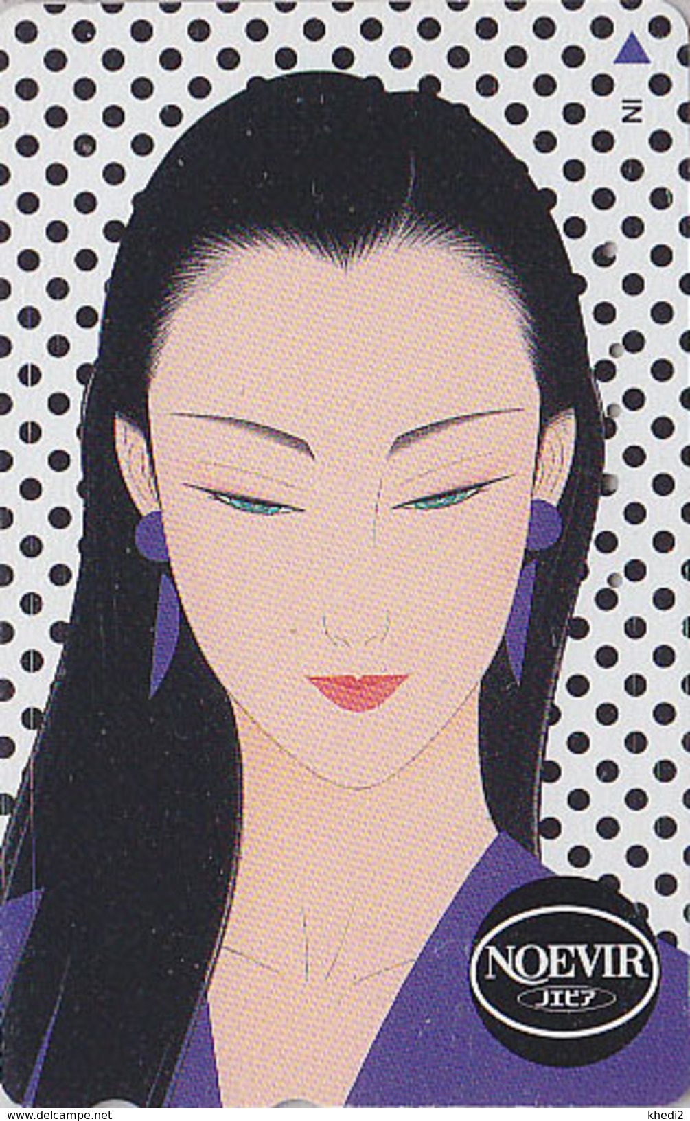 TC JAPON / 110-155658 - Série Cosmétiques NOEVIR / FEMME GIRL - JAPAN Cosmetics Free Phonecard Parfum Perfume - 197 - Japan