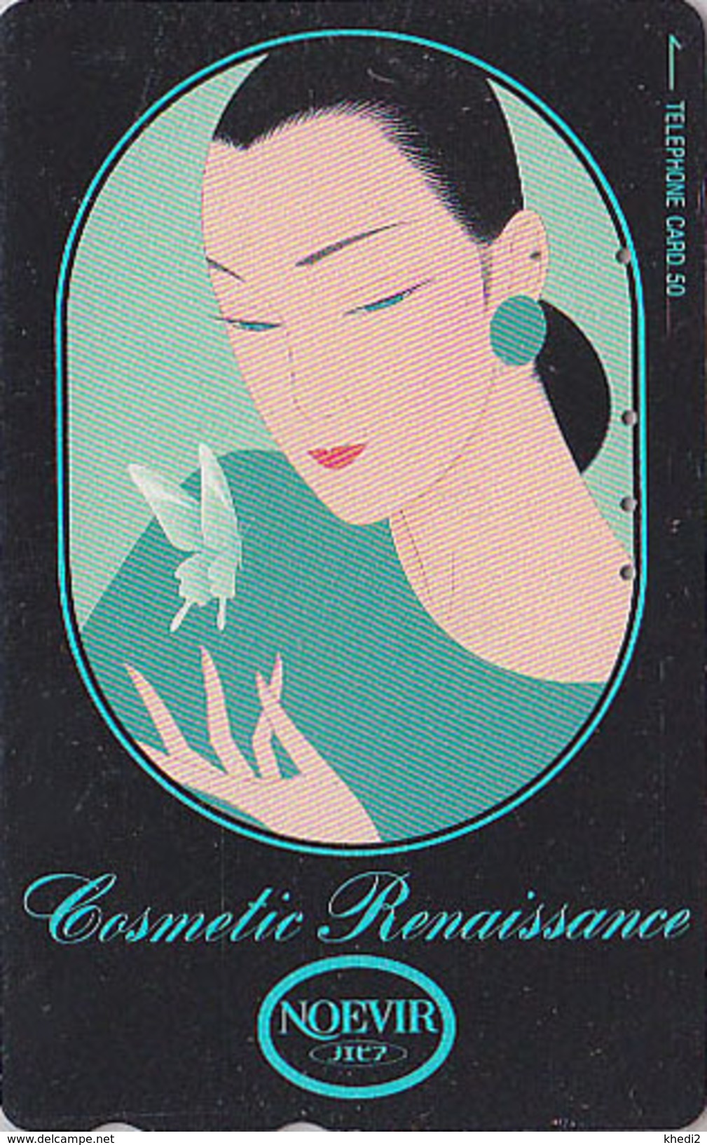 TC JAPON / 110-141629 - Série Cosmétiques NOEVIR / FEMME GIRL - JAPAN Cosmetics Free Phonecard Parfum Perfume - 204 - Japón