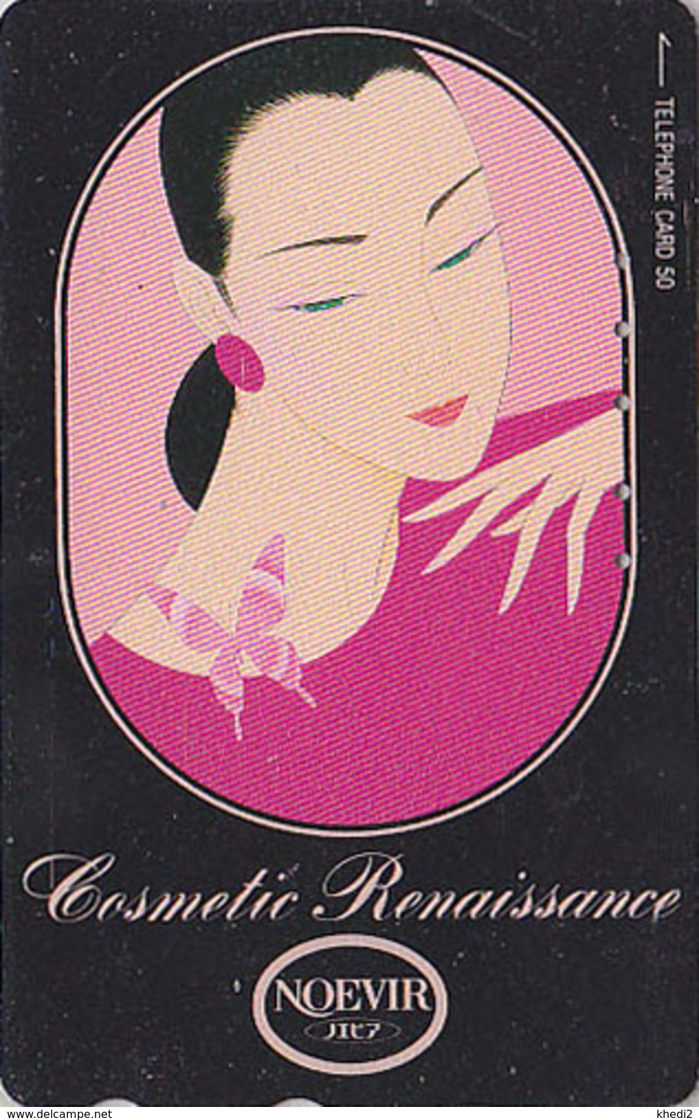 TC JAPON / 110-141631 - Série Cosmétiques NOEVIR / FEMME GIRL - JAPAN Cosmetics Free Phonecard Parfum Perfume - 207 - Japan