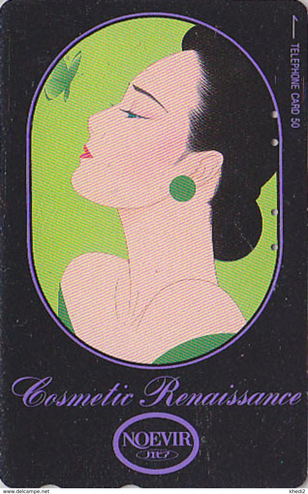 TC JAPON / 110-141632 - Série Cosmétiques NOEVIR / FEMME GIRL - JAPAN Cosmetics Free Phonecard Parfum Perfume - 208 - Japan