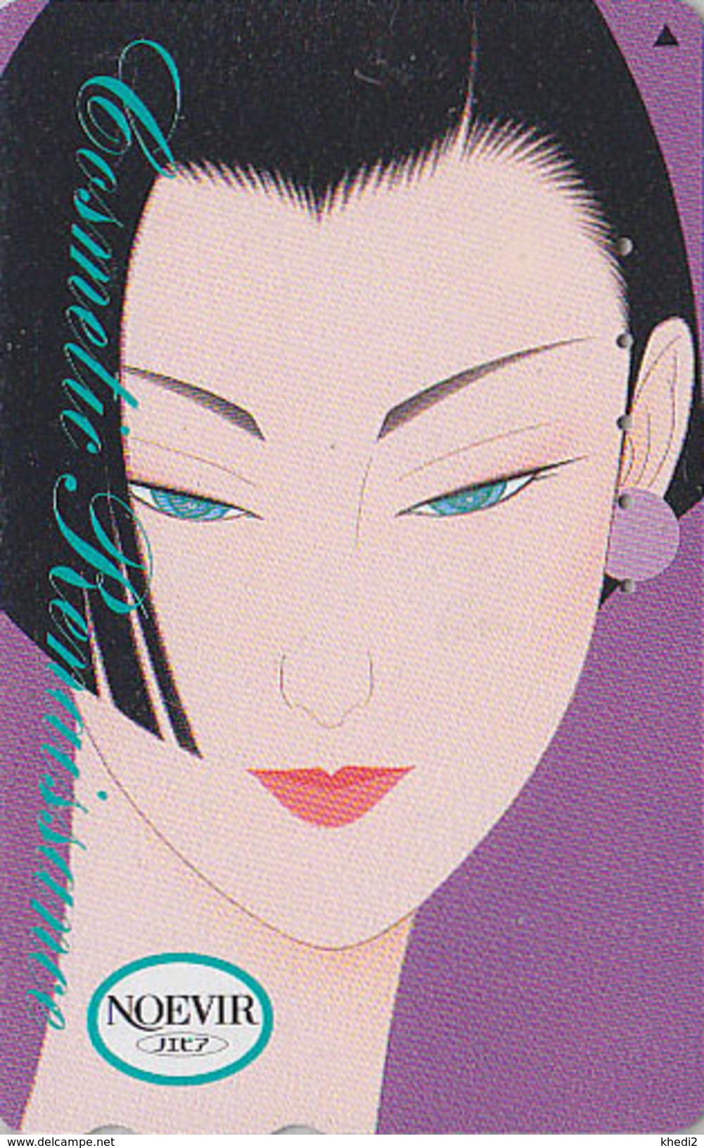 TC JAPON / 110-189104 - Série Cosmétiques NOEVIR / FEMME GIRL - JAPAN Cosmetics Free Phonecard Parfum Perfume - 209 - Giappone