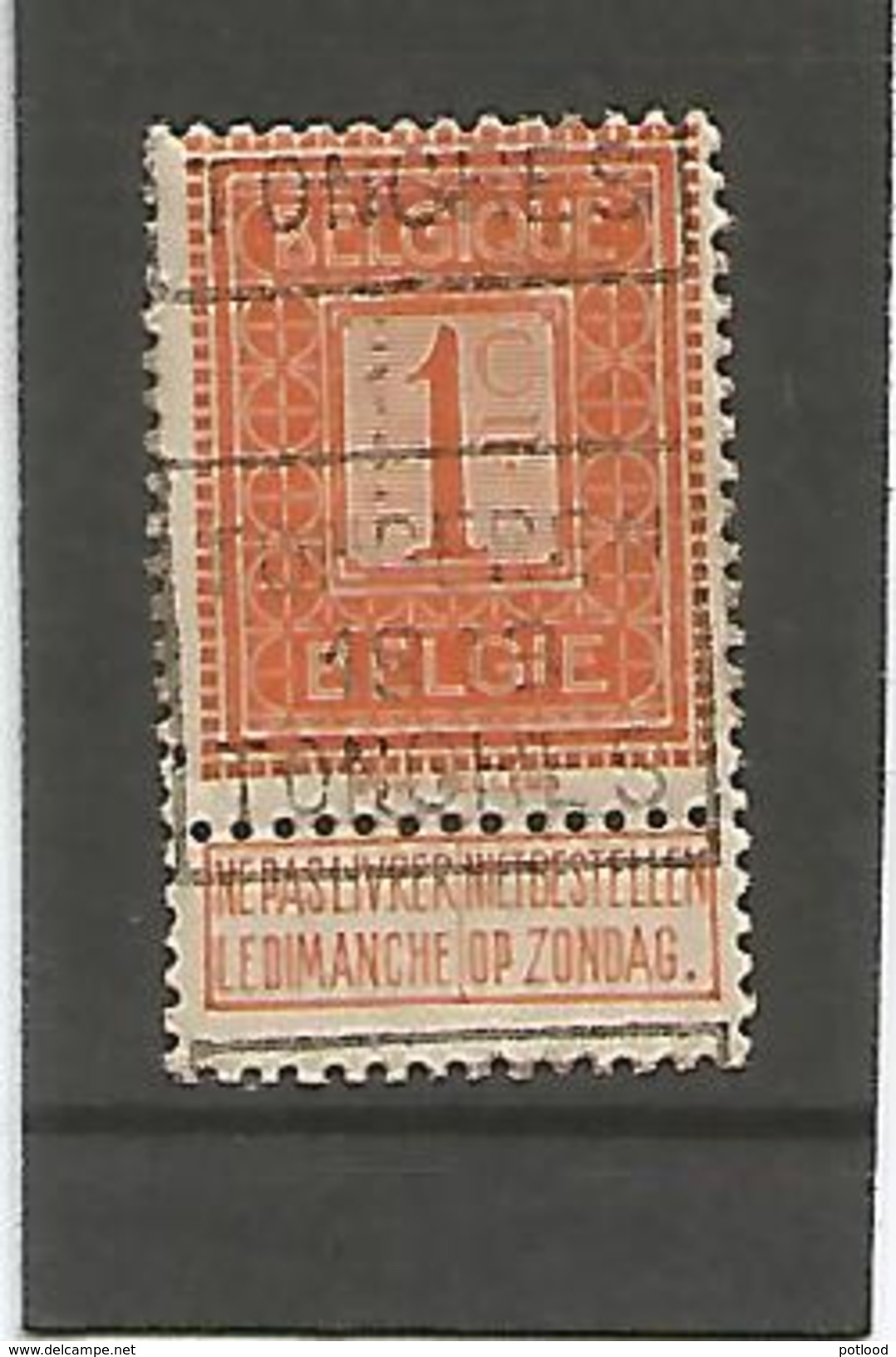 Preo 2183 C Tongeren 1913 Tongres - Roller Precancels 1910-19