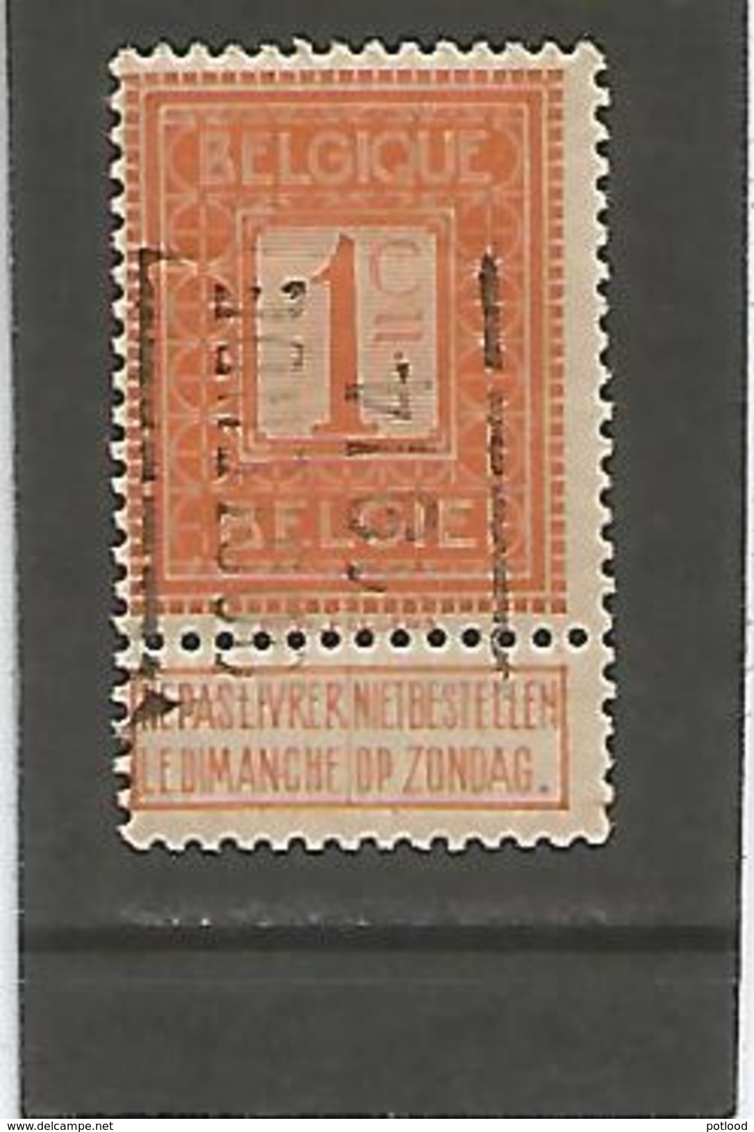 Preo 2312 A Oostende 1914 Postfris - Roller Precancels 1910-19