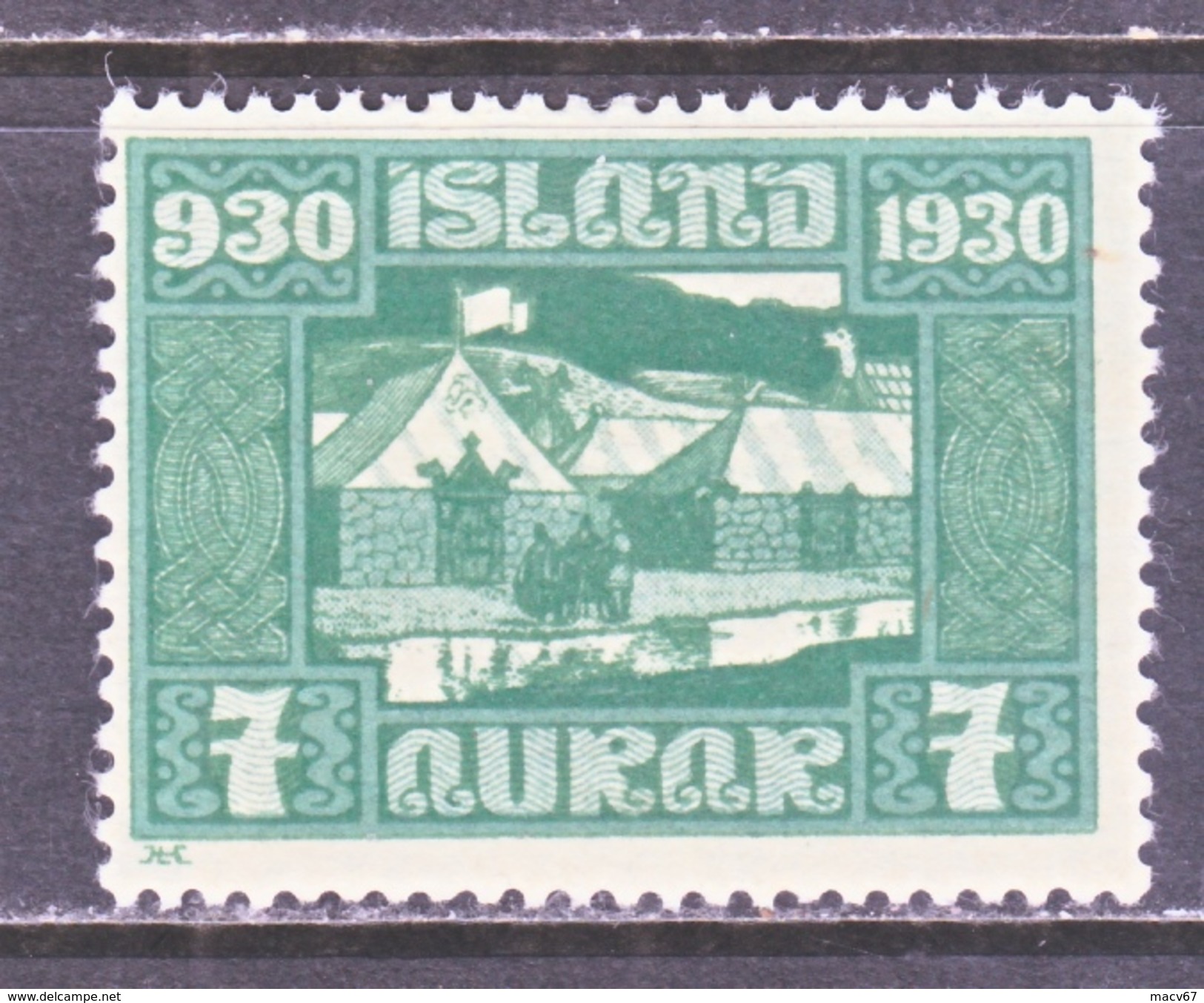 Iceland 154  * - Unused Stamps