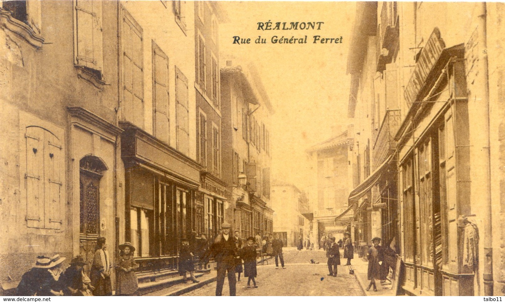 Tarn - Réalmont - Rue Général Ferret - Realmont
