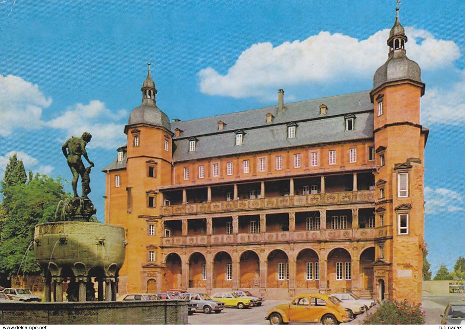 Offenbach Am Main - Isenburger Schloss - VW Volkswagen Käfer Beetle Bug 1988 - Offenbach