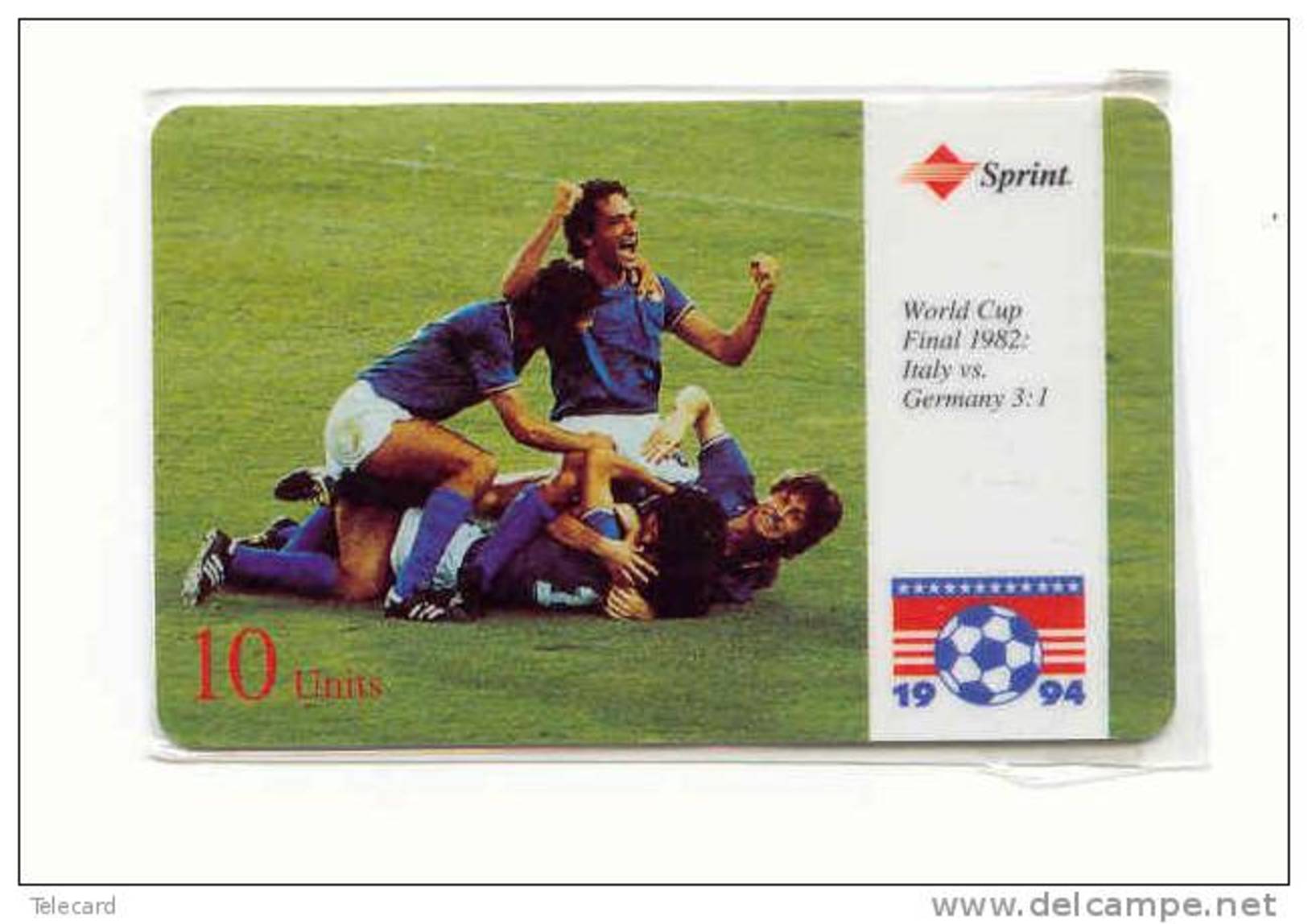 Telefonkarte FUSSBAL USA (17) Sport FOOTBALL * SOCCER * WORLD CUP 1994 * USA Phonecard * Télécarte * ITALIA - GERMANY - Sport