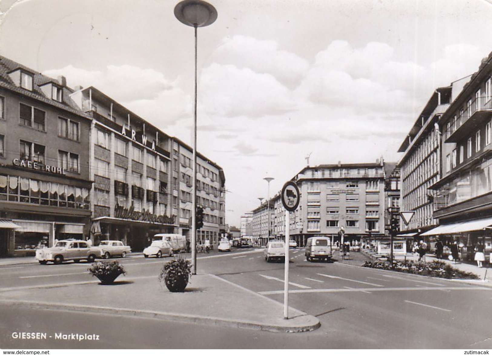 Giessen - Marktplatz 1962 - Giessen