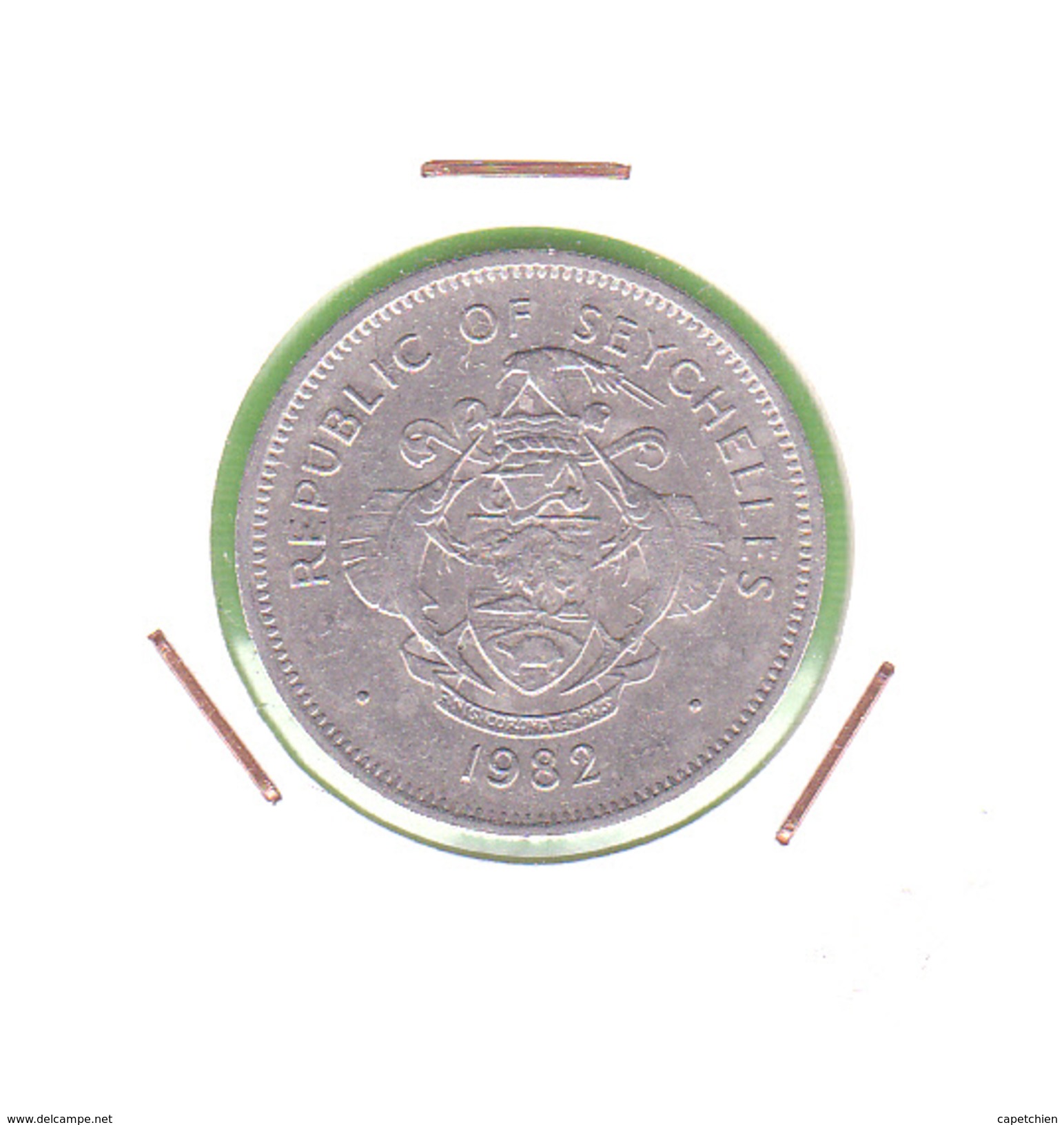 SEYCHELLES  / ONE RUPEE / 1982 - Seychelles