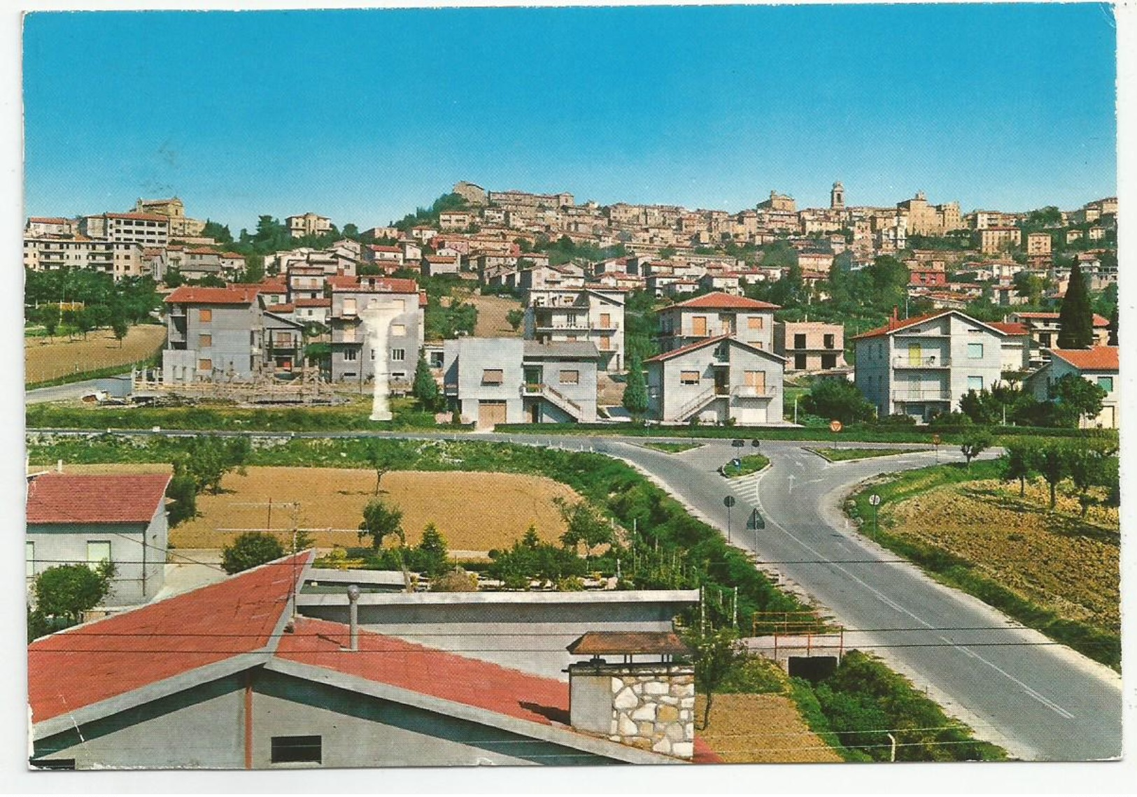 ANCONA (014) - CASTELFIDARDO Panorama - FG/Vg 1978  (spedita, Con Firma, Dal Preside) - Ancona