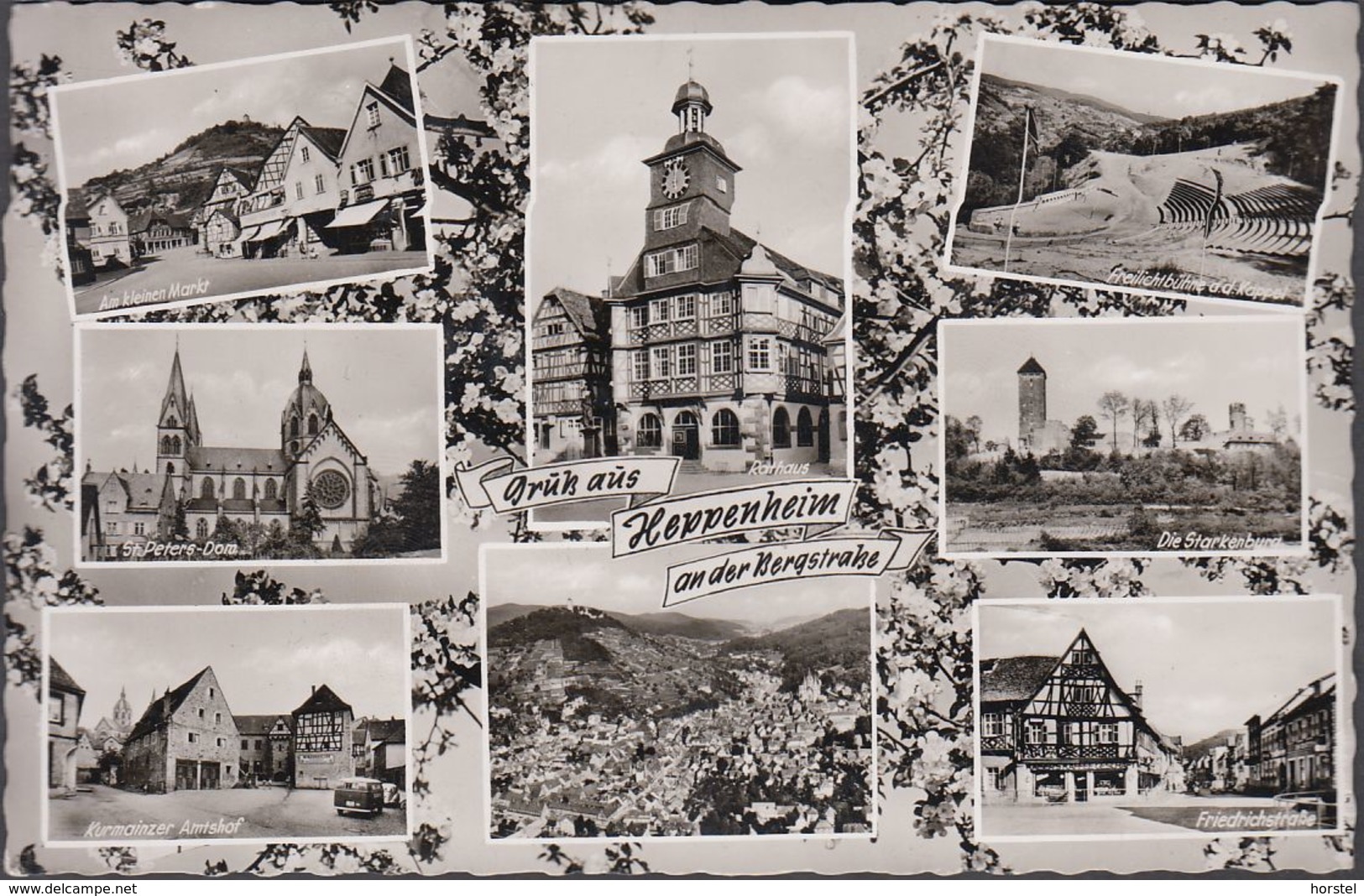 D-64646 Heppenheim - Bergstraße - Alte Ansichten (60er Jahre) - Heppenheim