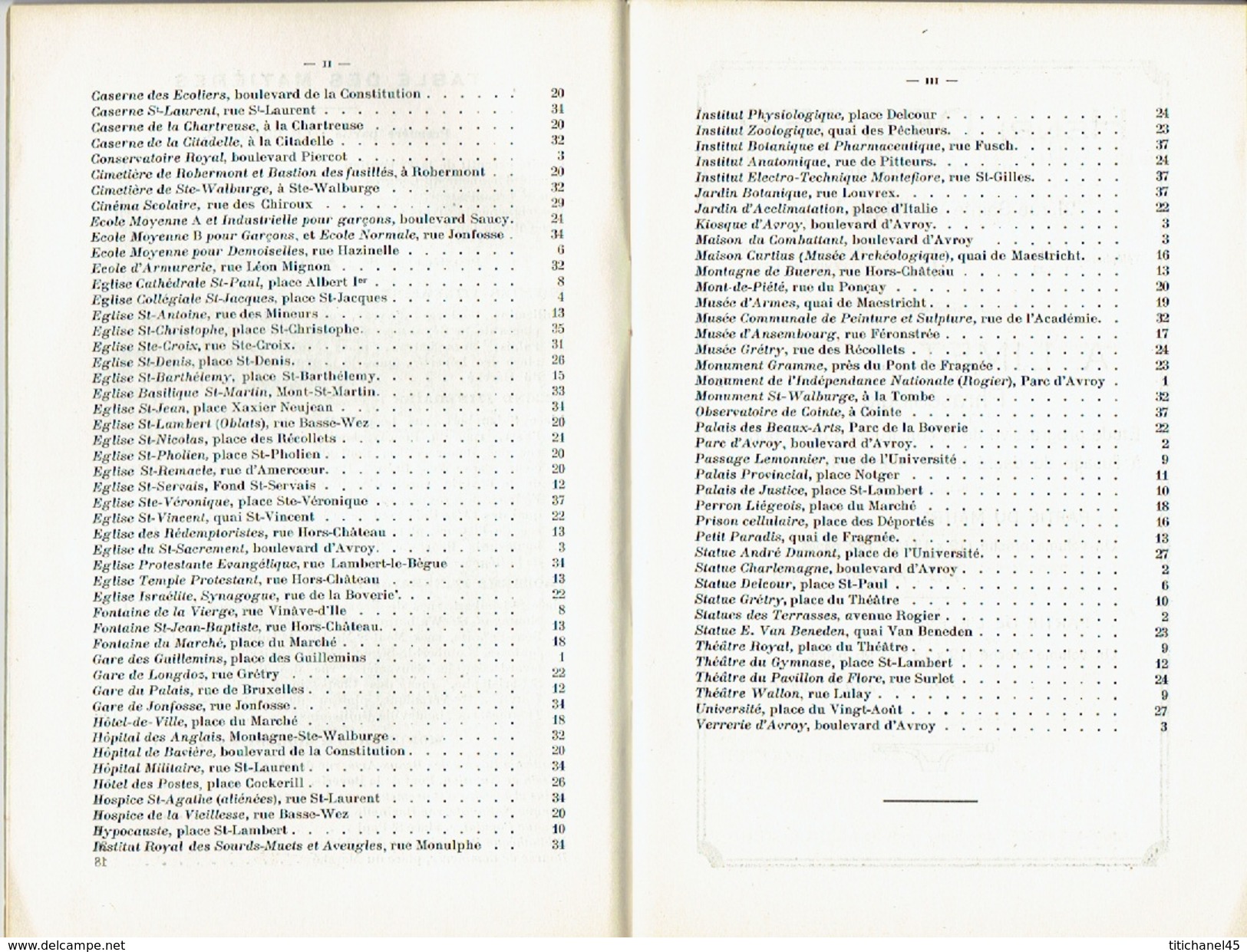 LIEGE 1924 - Guide Pratique Publié Par Le Syndicat Des Anciens Normaliens De Liège- 38 Pages - Imprimerie H. DESOER - Belgique