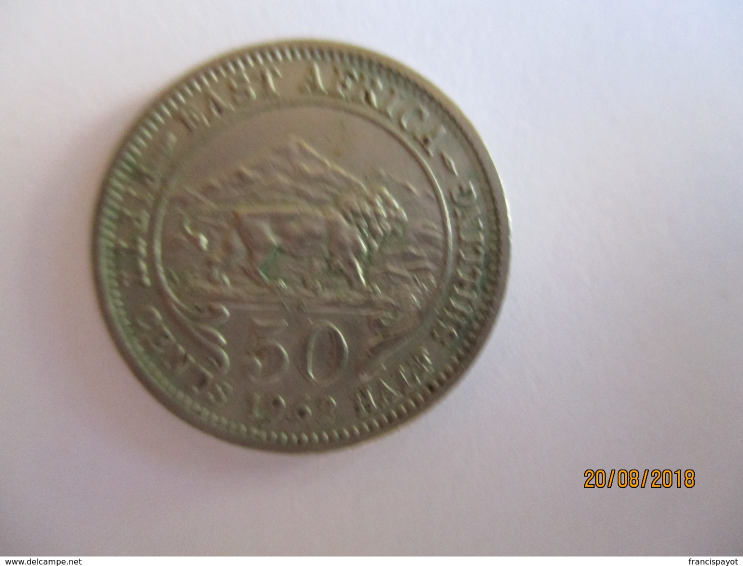 British East Africa: 50 Cents 1962 - Britische Kolonie