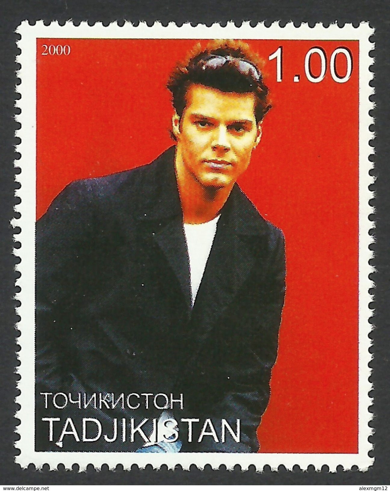 Tajikistan, 1 S. 2000, Ricky Martin, MNH - Tajikistan