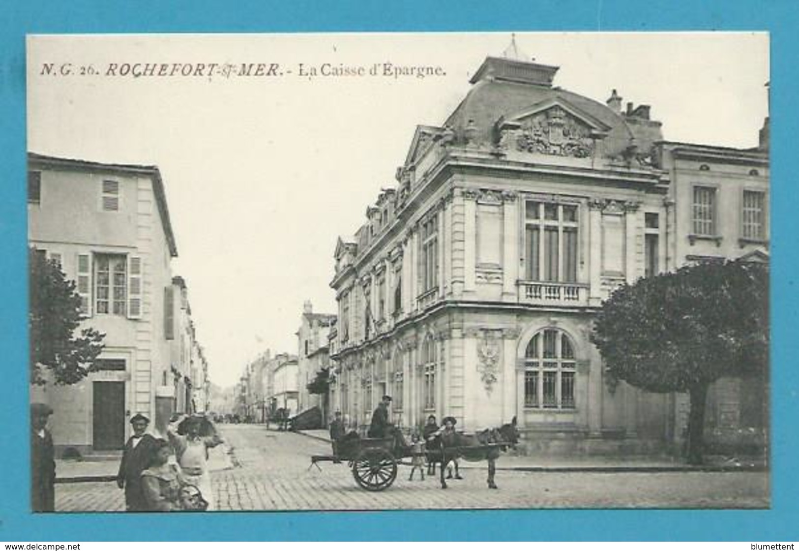 CPA La Caisse D'Epargne ROCHEFORT SUR MER 17 - Rochefort