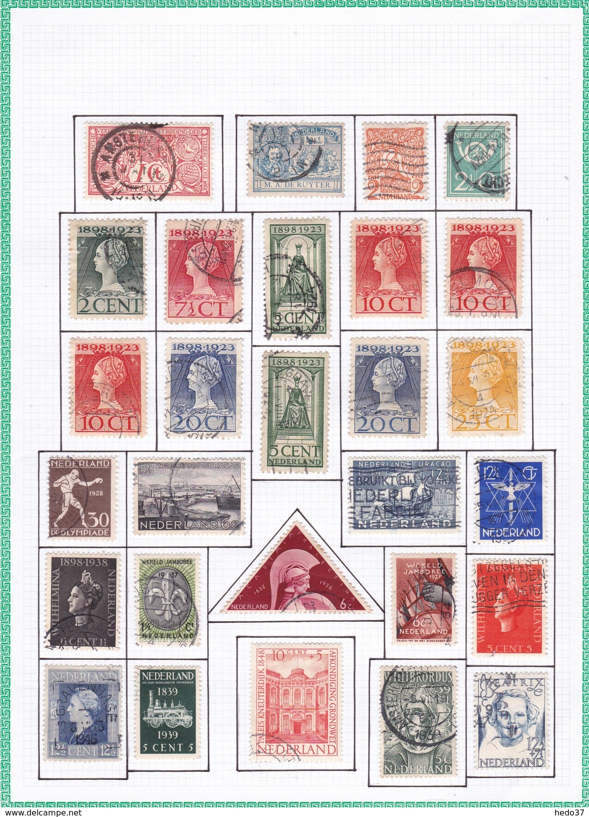 Pays Bas - Collection Vendue Page Par Page - Timbres Oblitérés / Neufs */** (avec Ou Sans Charnière) - Colecciones Completas