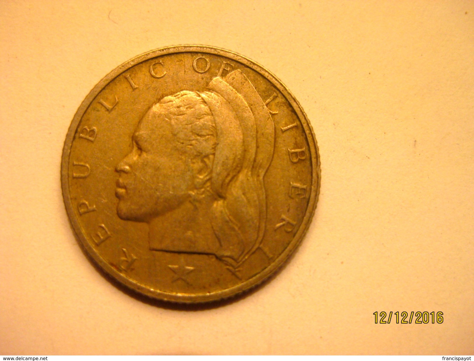 Liberia 25 Cents 1968 - Liberia