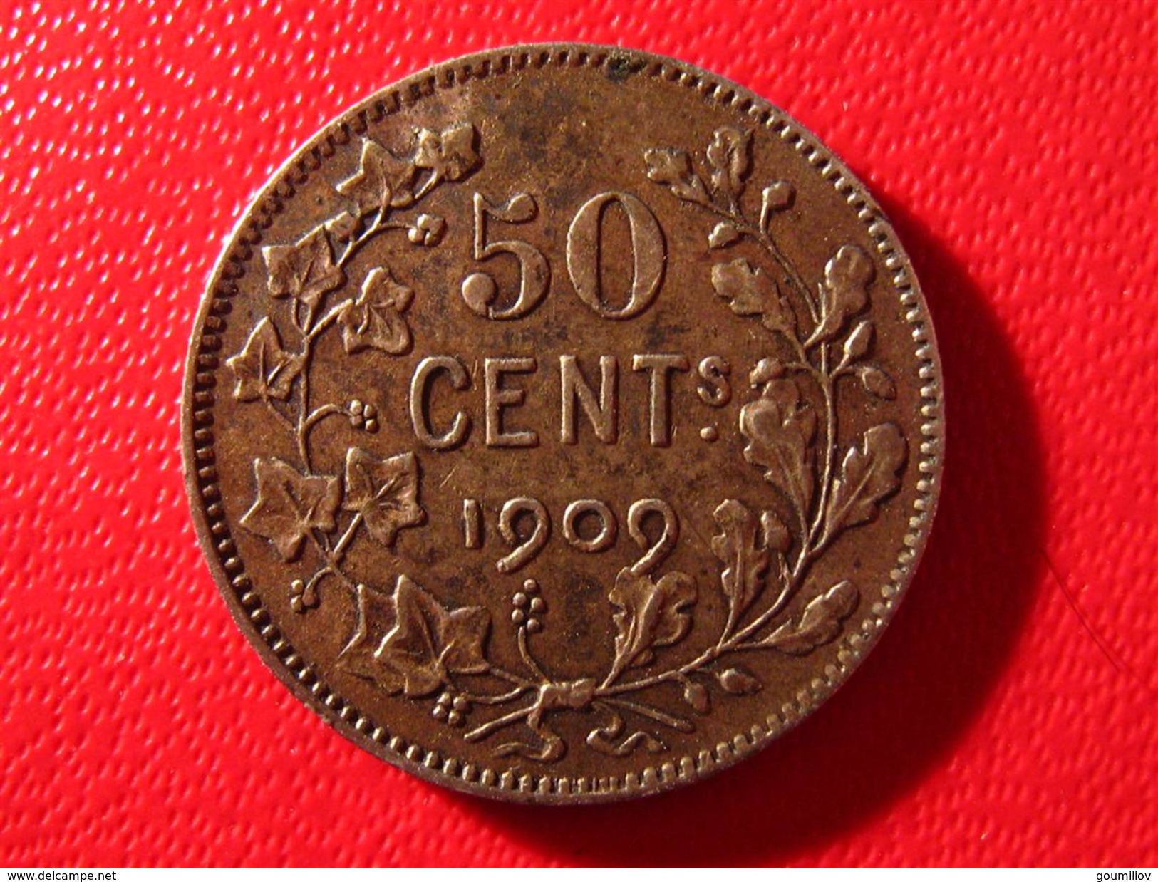 Belgique - 50 Centimes 1909 - Type Des Belges 3713 - 50 Centimes