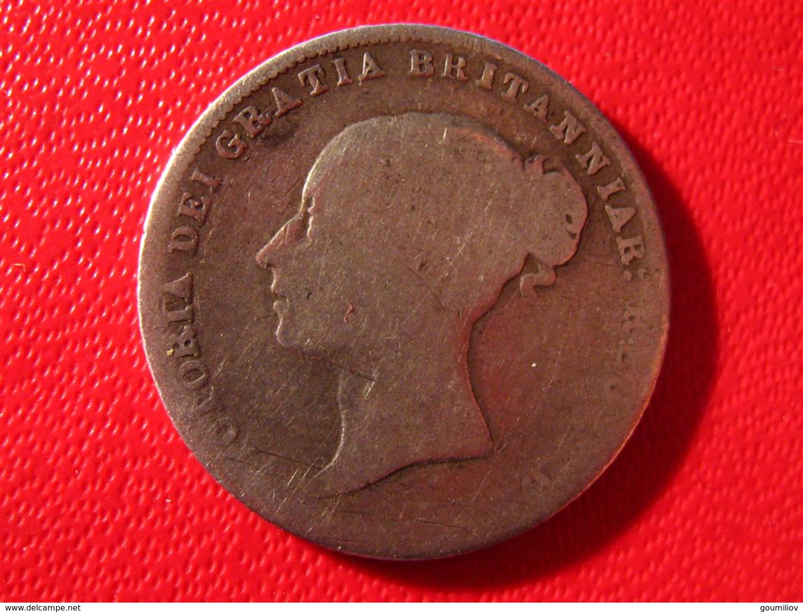 Royaume-Uni - UK - Six Pence 1867 - Die Number 6 3770 - H. 6 Pence