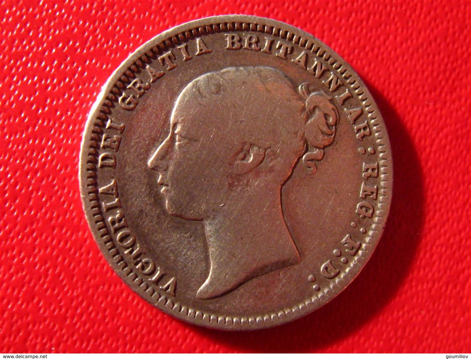 Royaume-Uni - UK - Six Pence 1871 - Die Number 11 3768 - H. 6 Pence