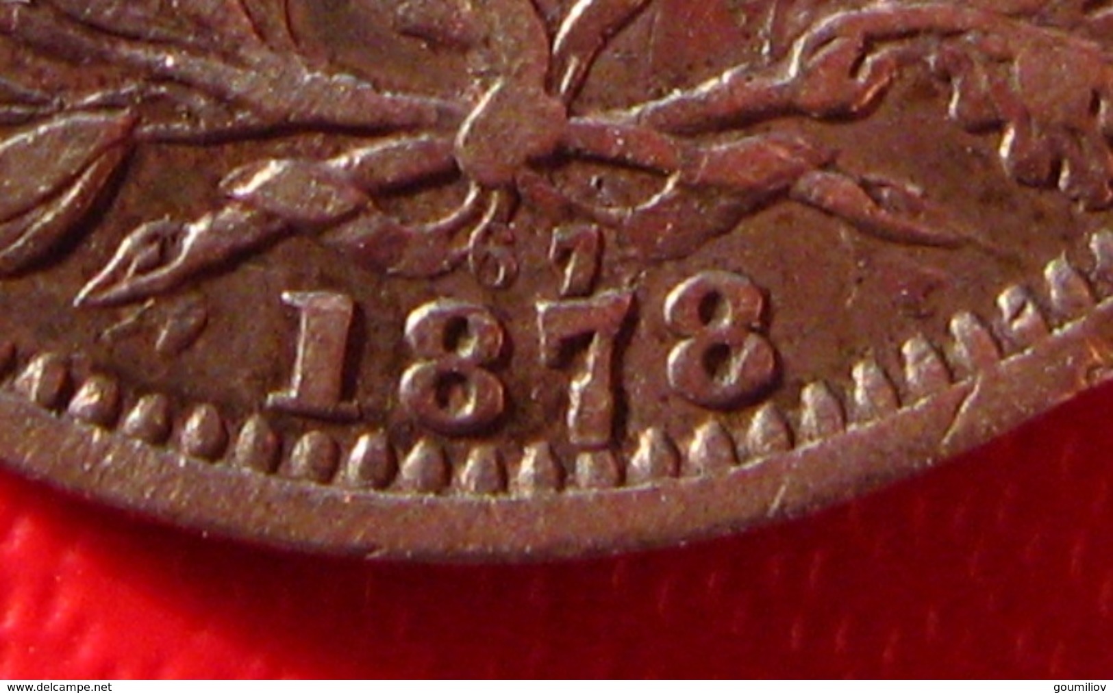 Royaume-Uni - UK - Six Pence 1878 - Die Number 67 3747 - H. 6 Pence