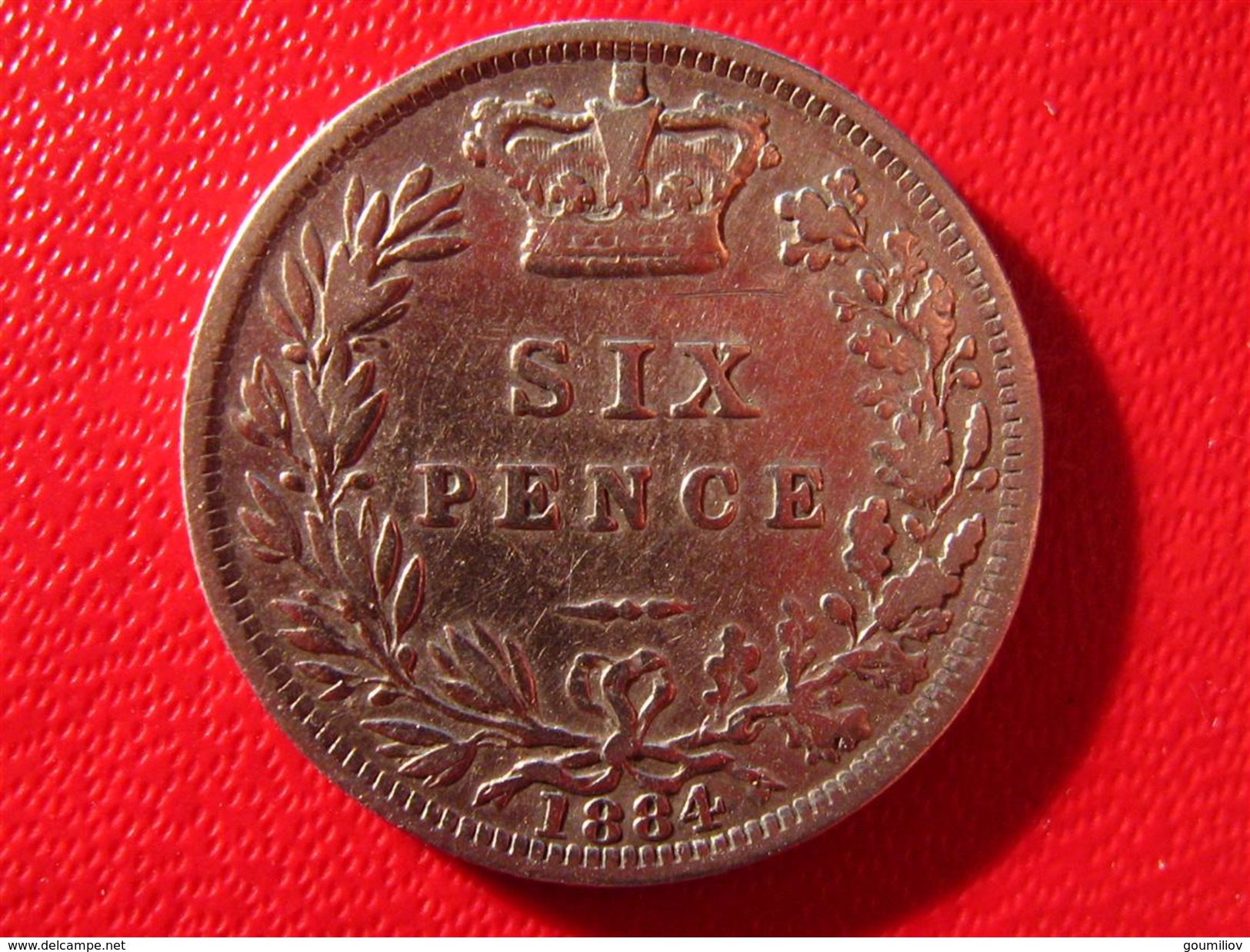 Royaume-Uni - UK - Six Pence 1884 3762 - H. 6 Pence