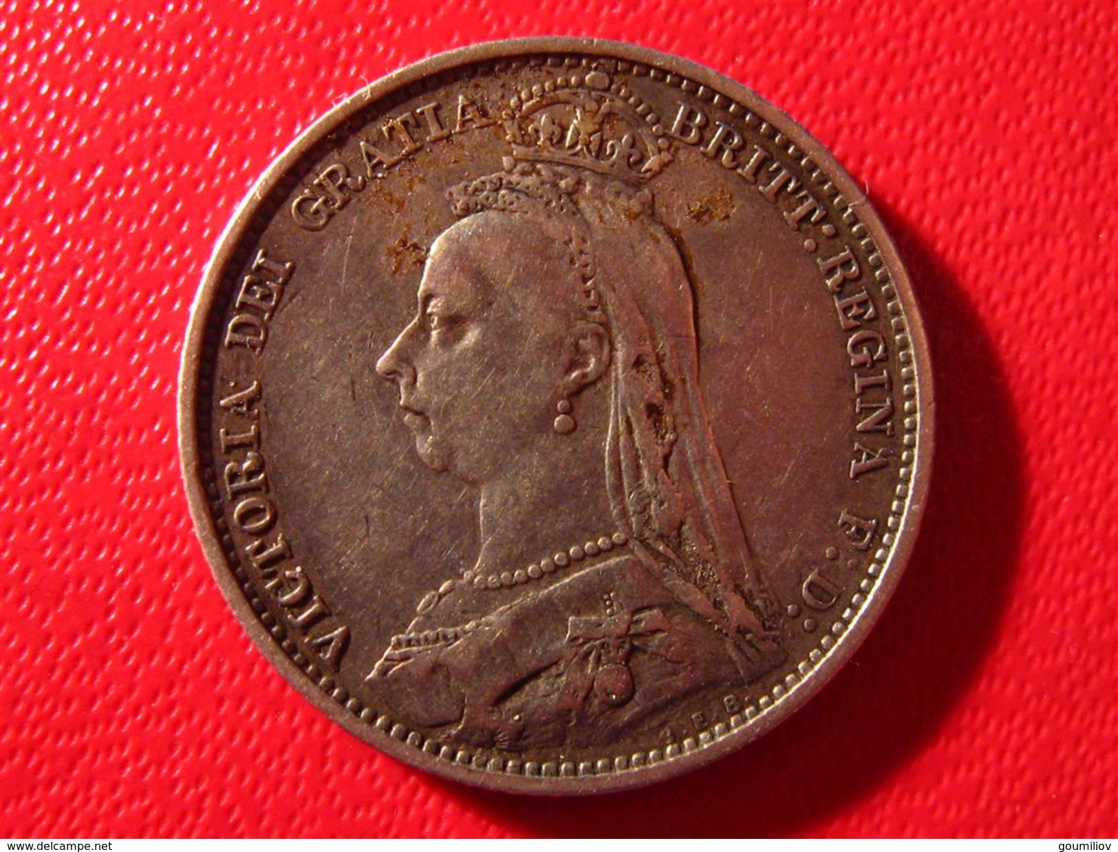 Royaume-Uni - UK - Six Pence 1888 3703 - H. 6 Pence