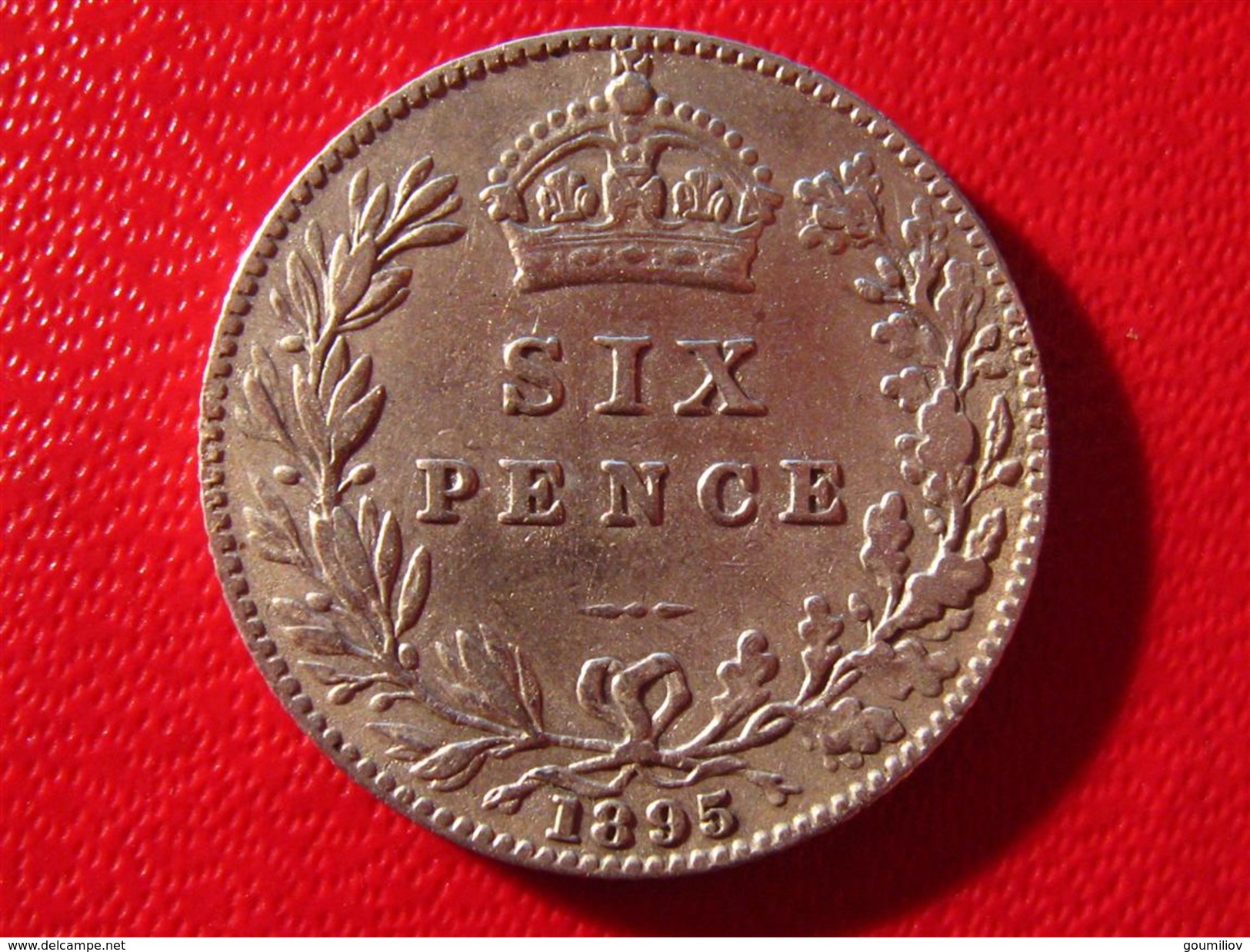 Royaume-Uni - UK - Six Pence 1895 3733 - H. 6 Pence