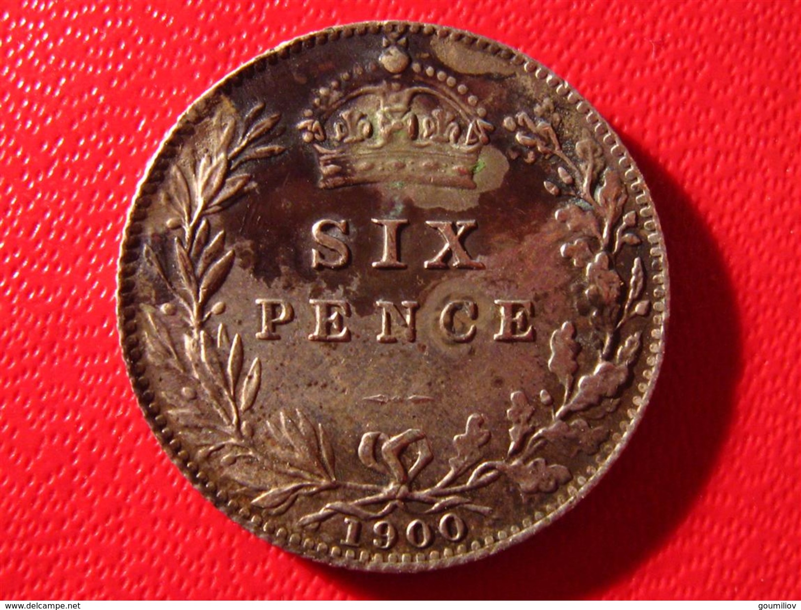 Royaume-Uni - UK - Six Pence 1900 3707 - H. 6 Pence