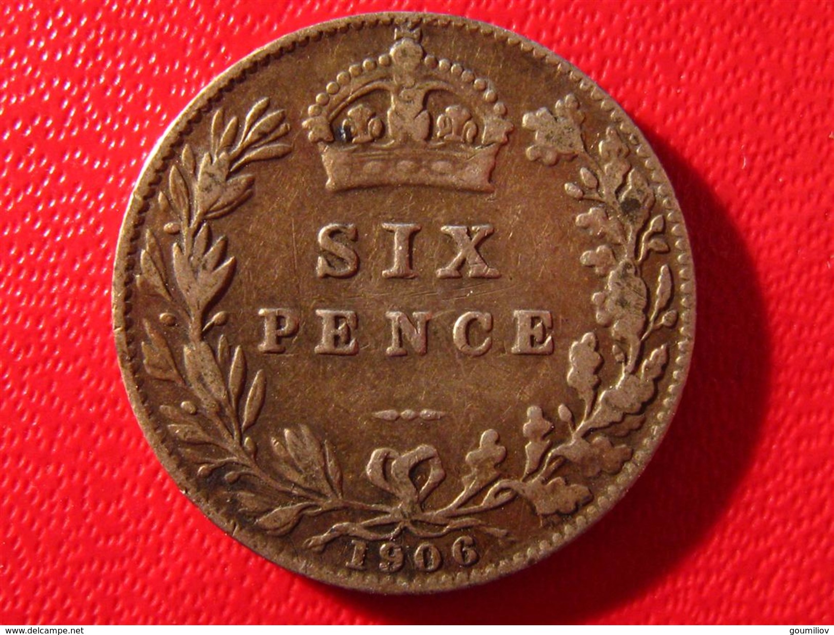 Royaume-Uni - UK - Six Pence 1906 3735 - H. 6 Pence