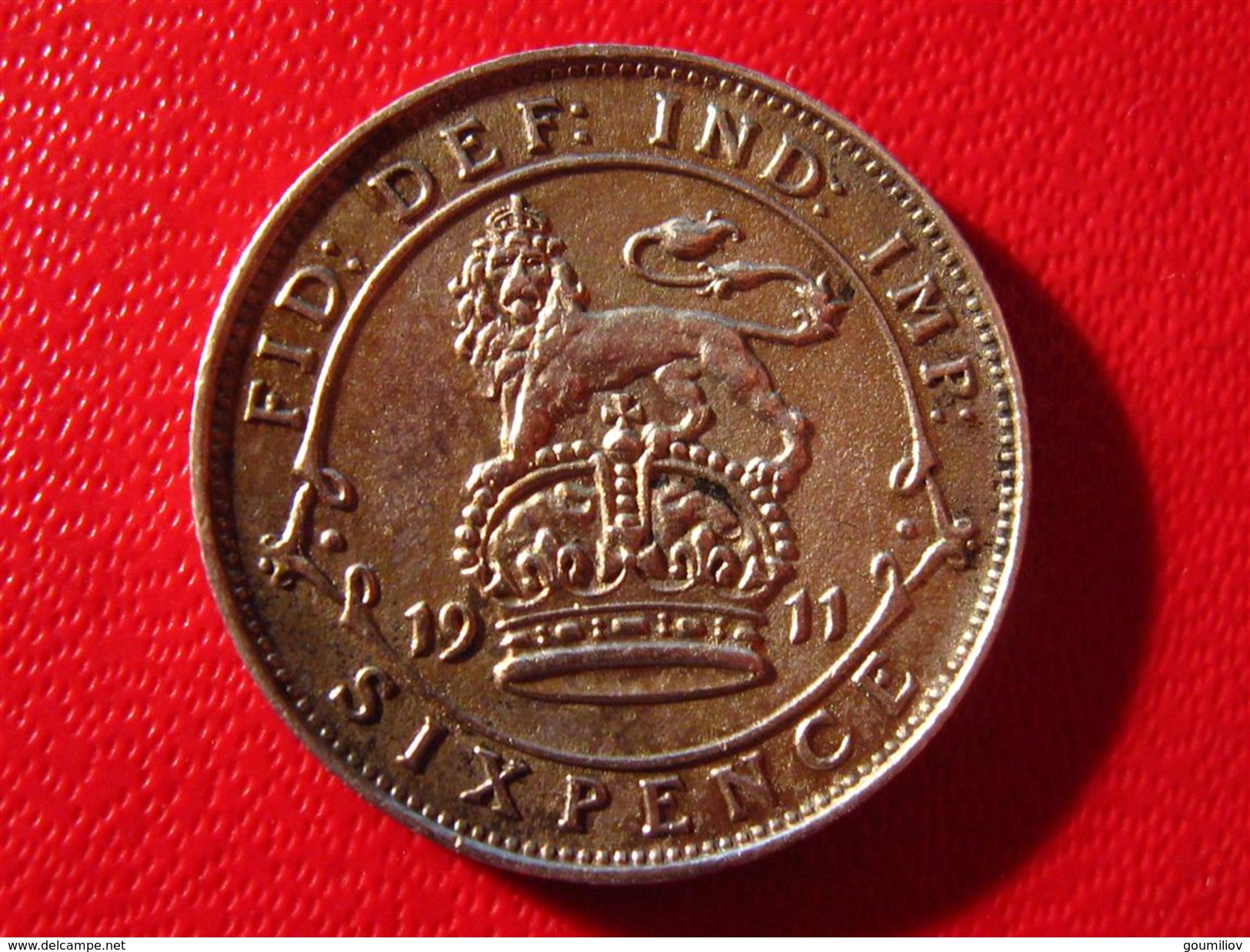 Royaume-Uni - UK - Six Pence 1911 3751 - H. 6 Pence